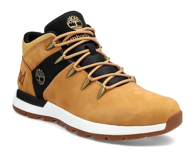Foto 1 | Tenis para Senderismo Timberland Sprint Trekker Mid de Piel para Hombre