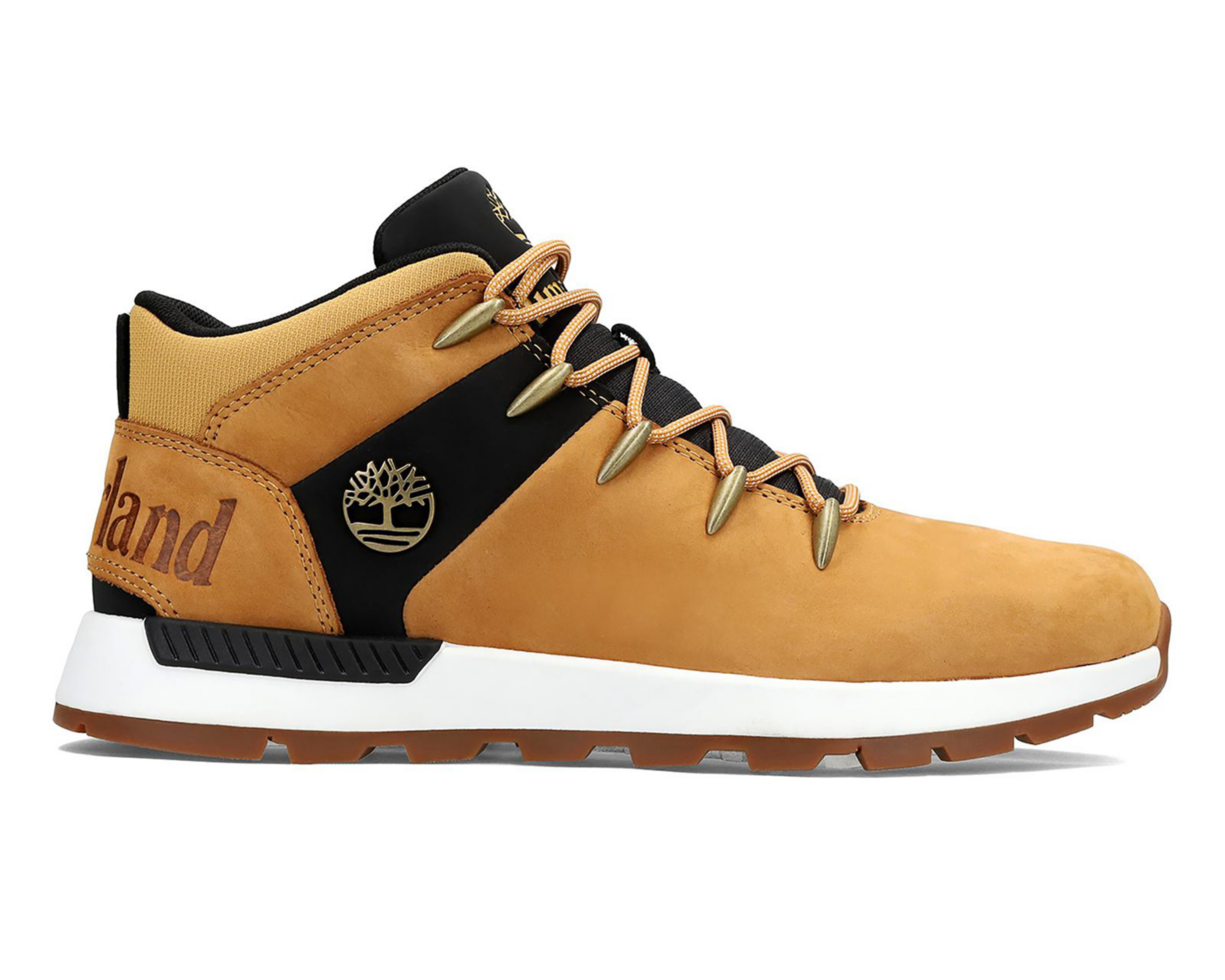 Foto 5 pulgar | Tenis para Senderismo Timberland Sprint Trekker Mid de Piel para Hombre