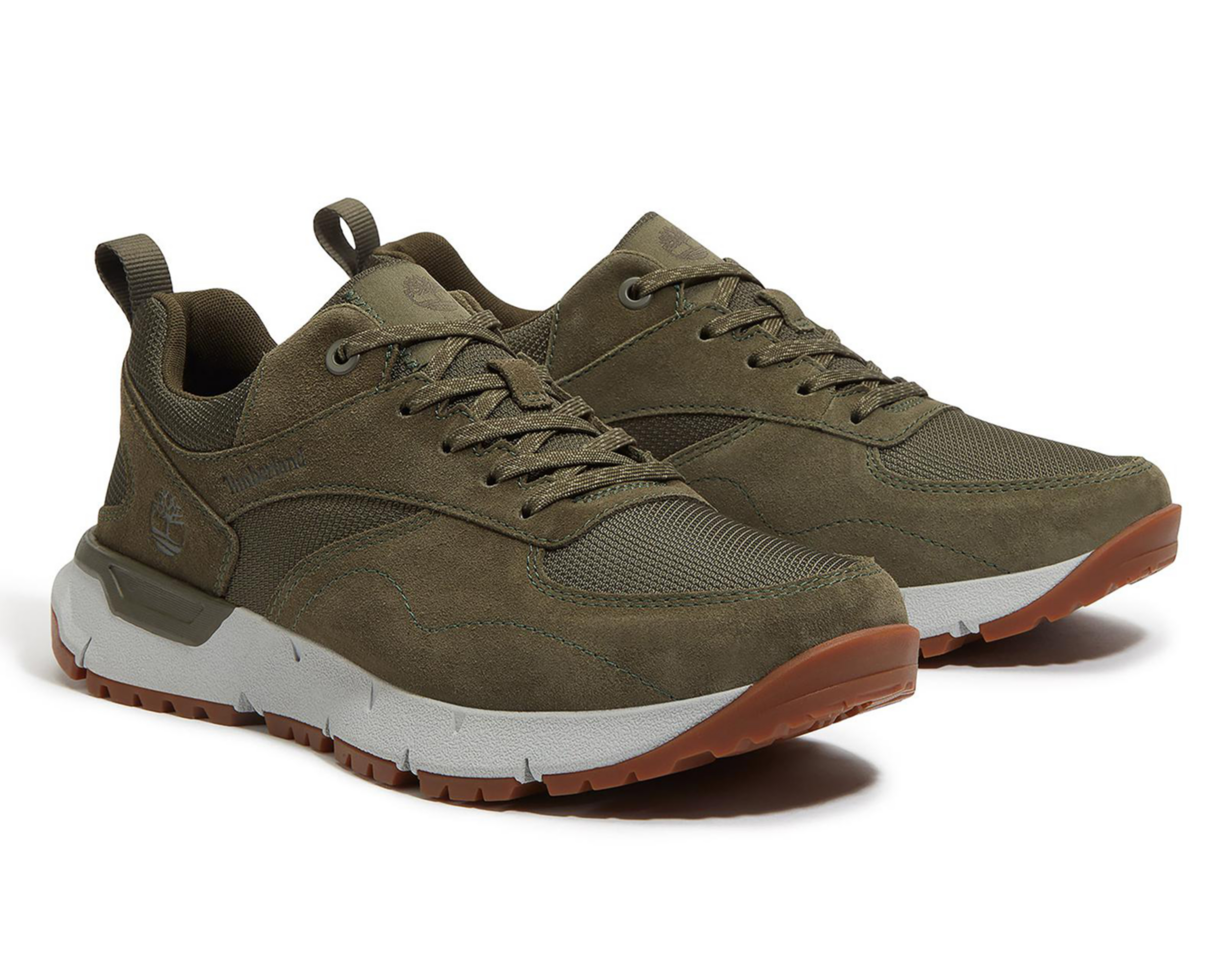 Foto 2 pulgar | Tenis para Senderismo Timberland Motion Scramble Low Waterproof de Piel para Hombre