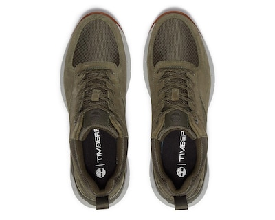 Foto 3 | Tenis para Senderismo Timberland Motion Scramble Low Waterproof de Piel para Hombre