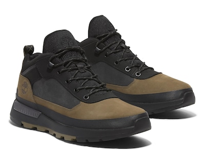 Foto 1 | Tenis para Senderismo Timberland Field Trekker Mid de Piel para Hombre
