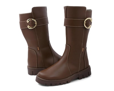 Foto 1 | Botas de Moda Coloso de Piel para Niña