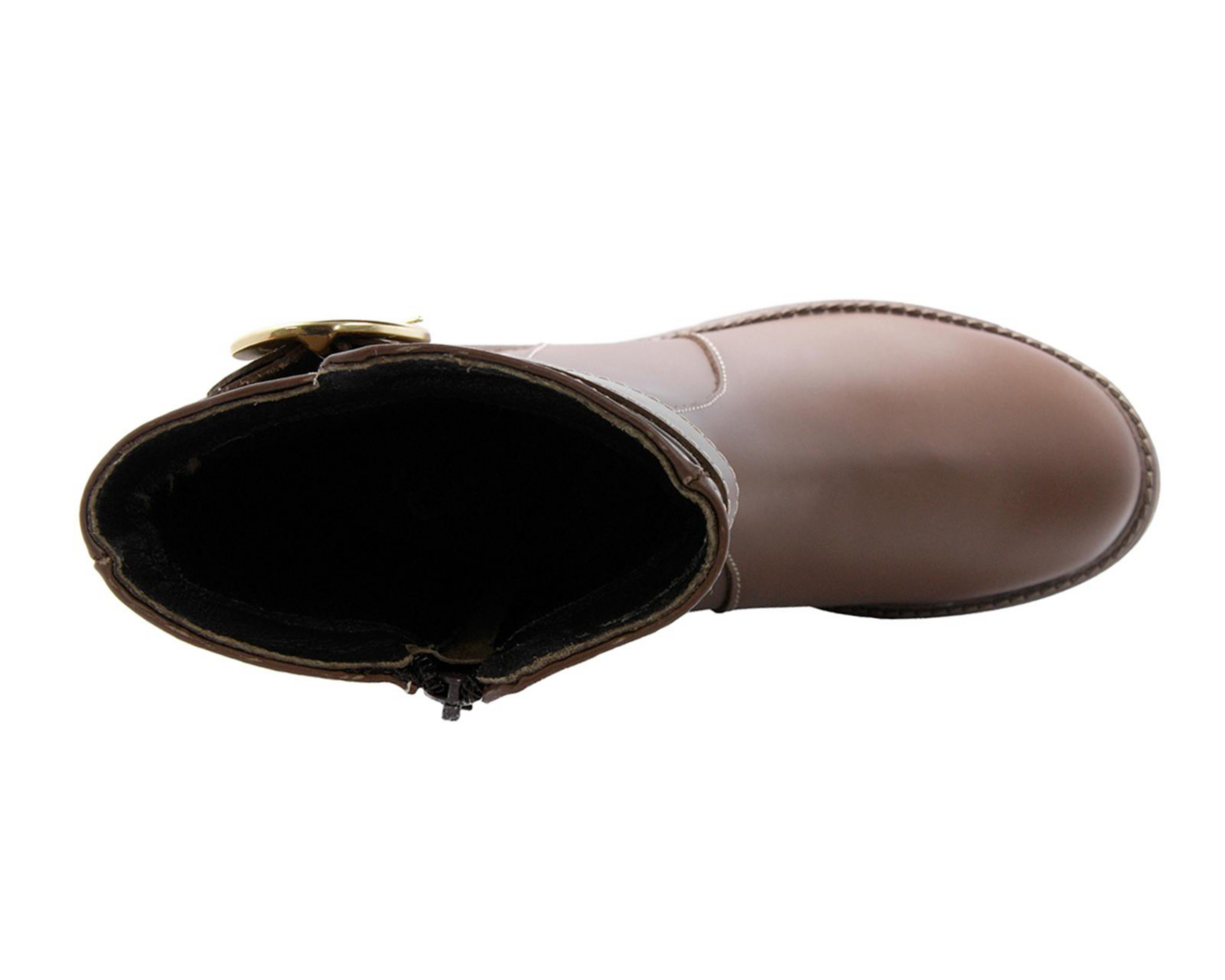 Foto 5 pulgar | Botas de Moda Coloso de Piel para Niña