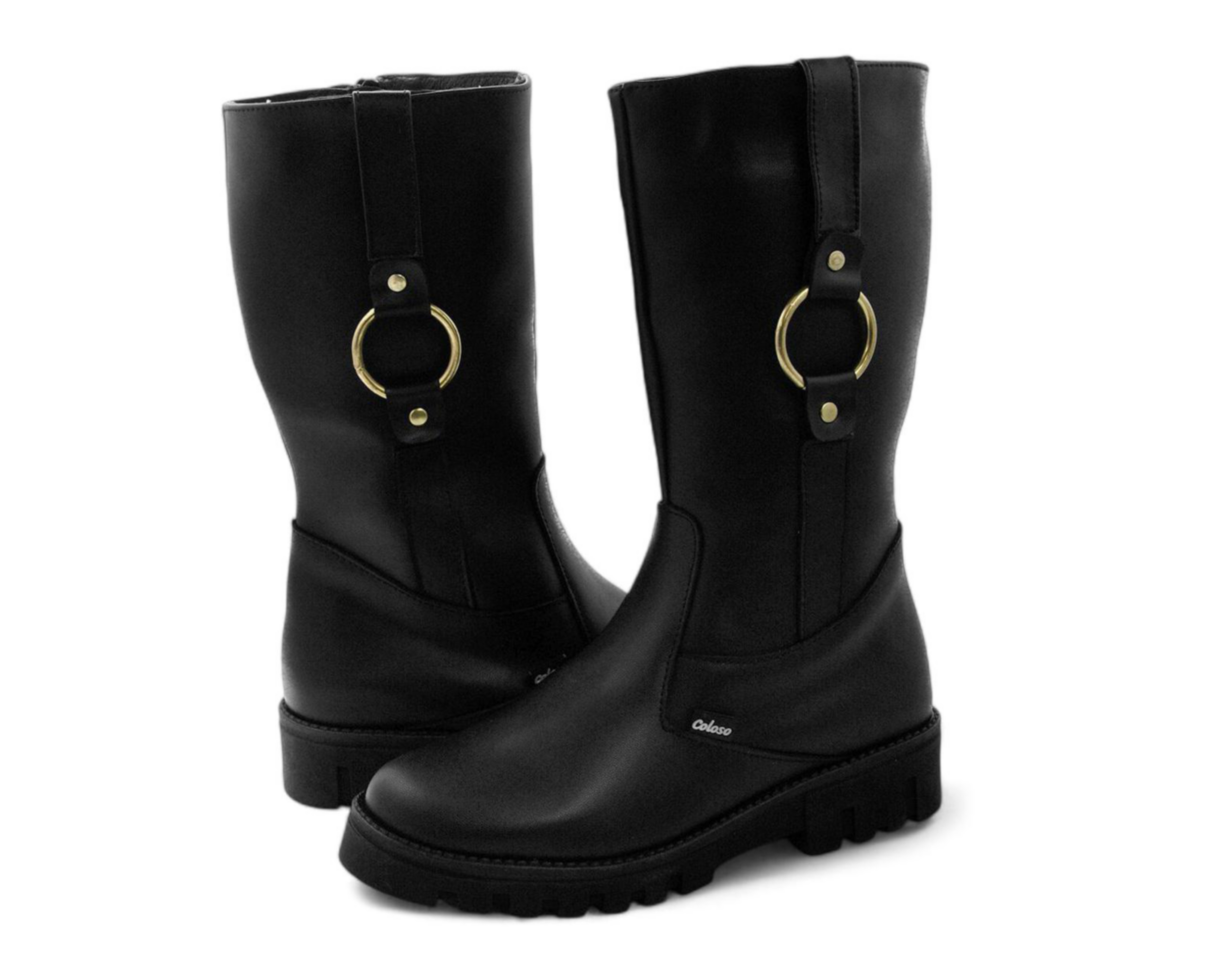 Botas de Moda Coloso de Piel para Niña $479