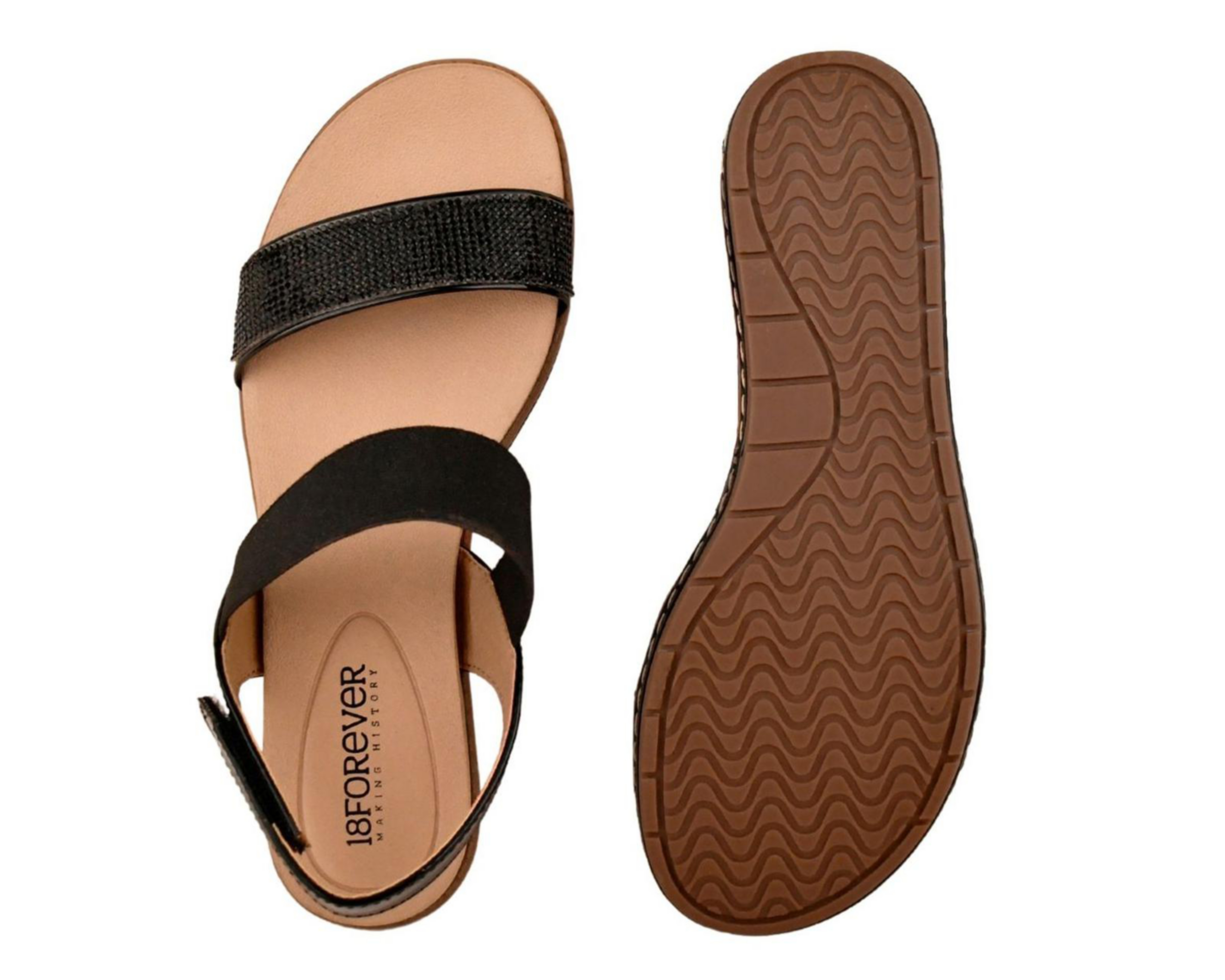 Foto 3 pulgar | Sandalias Casuales 18 Forever para Mujer