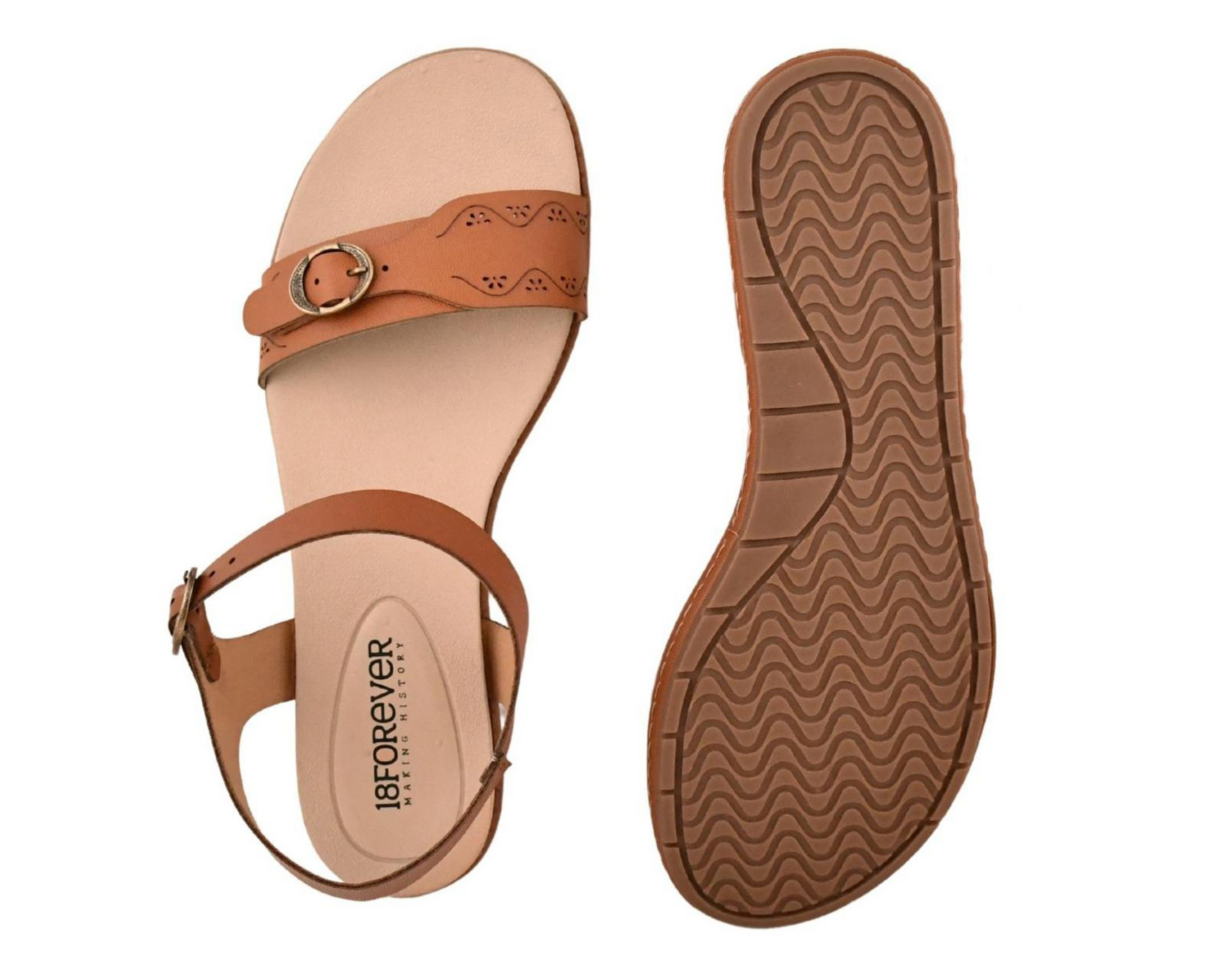 Foto 3 pulgar | Sandalias Casuales 18 Forever para Mujer