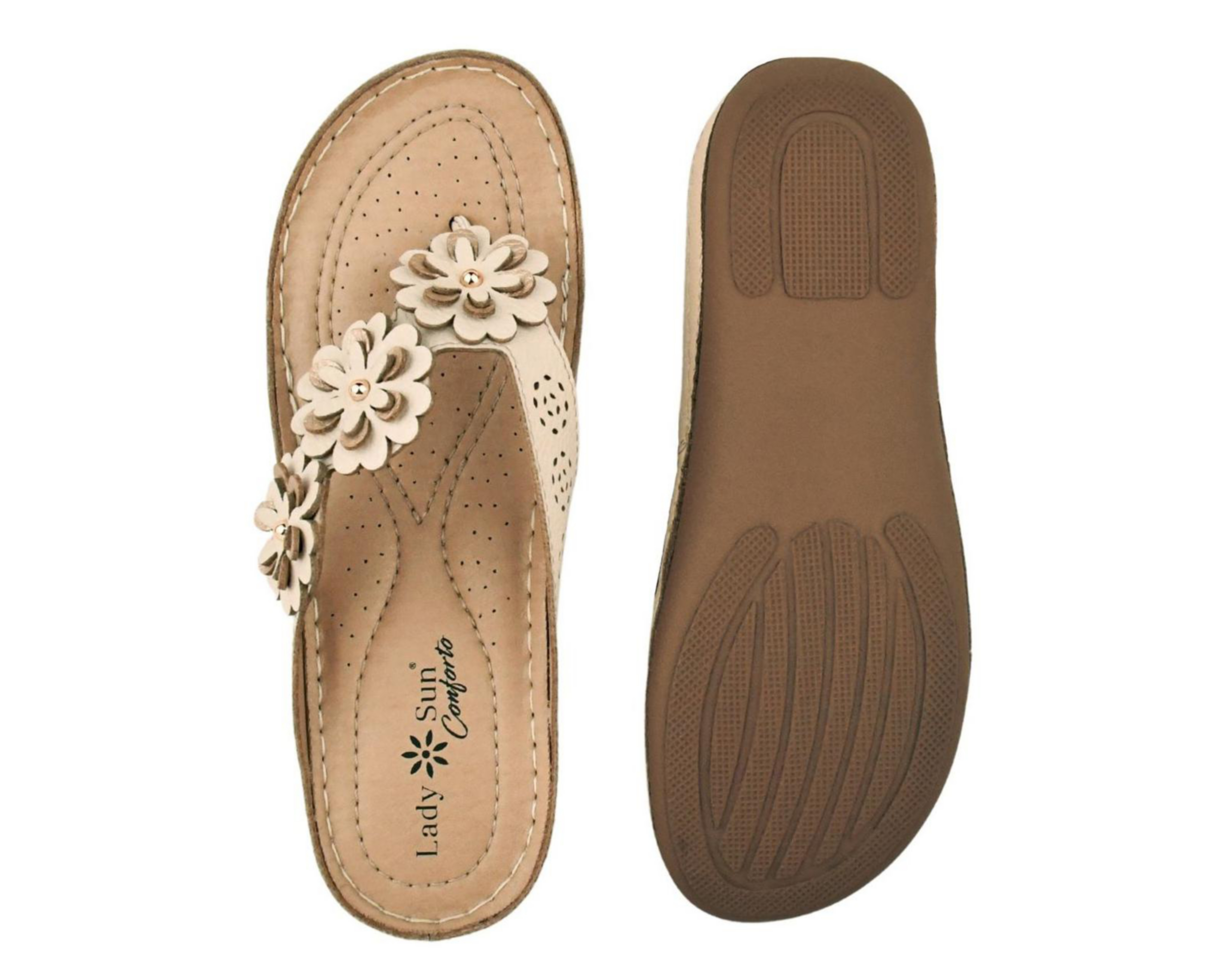 Foto 3 pulgar | Sandalias Confort Lady Sun para Mujer