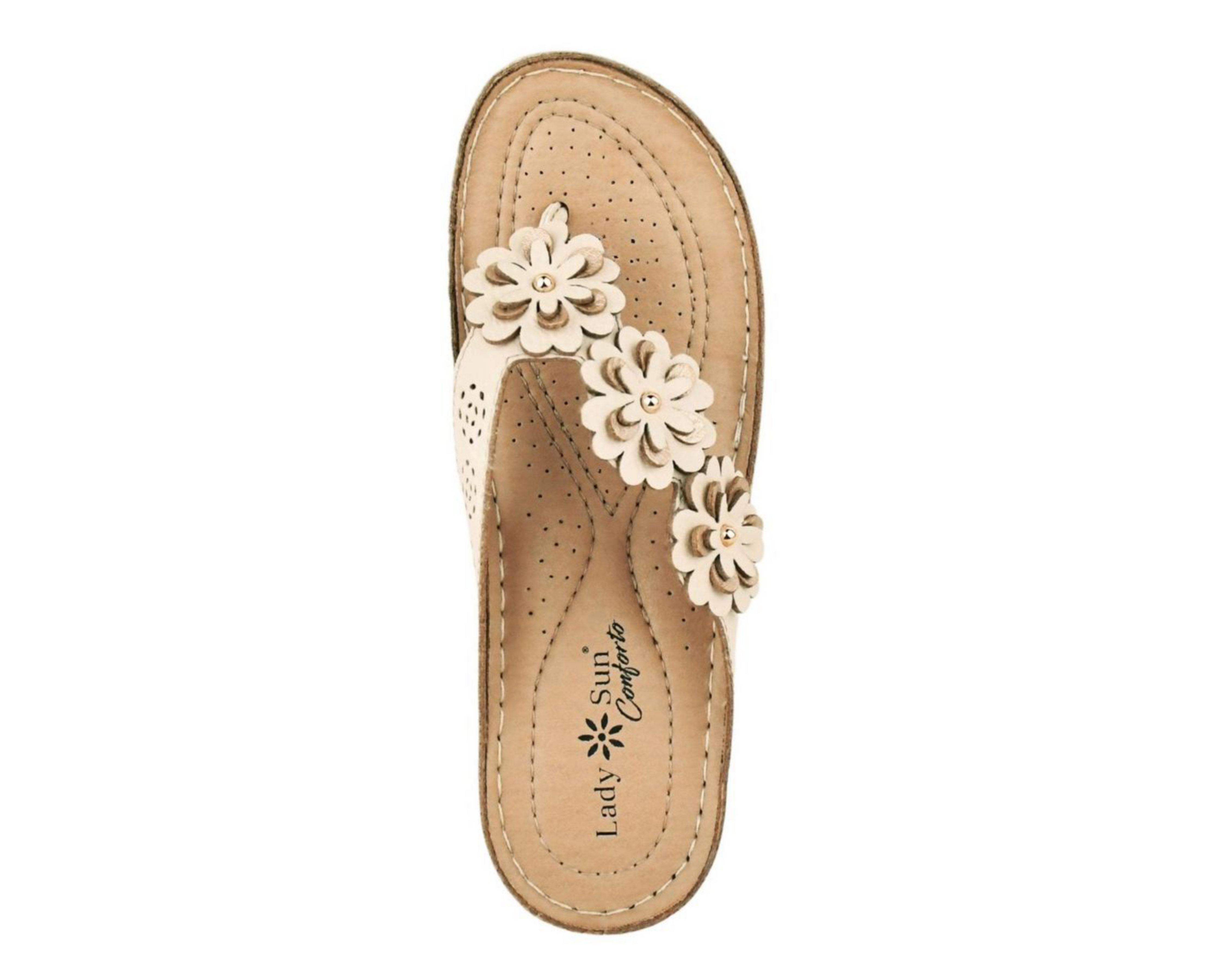 Foto 6 pulgar | Sandalias Confort Lady Sun para Mujer