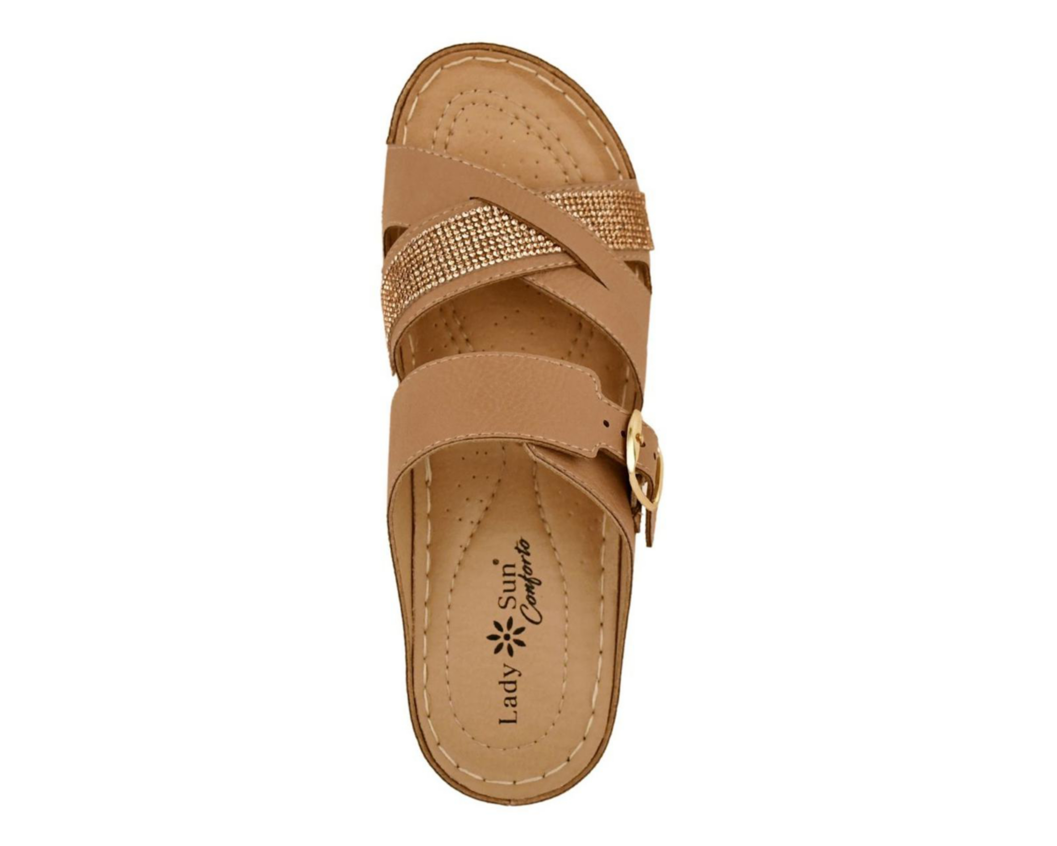 Foto 6 pulgar | Sandalias Confort Lady Sun para Mujer