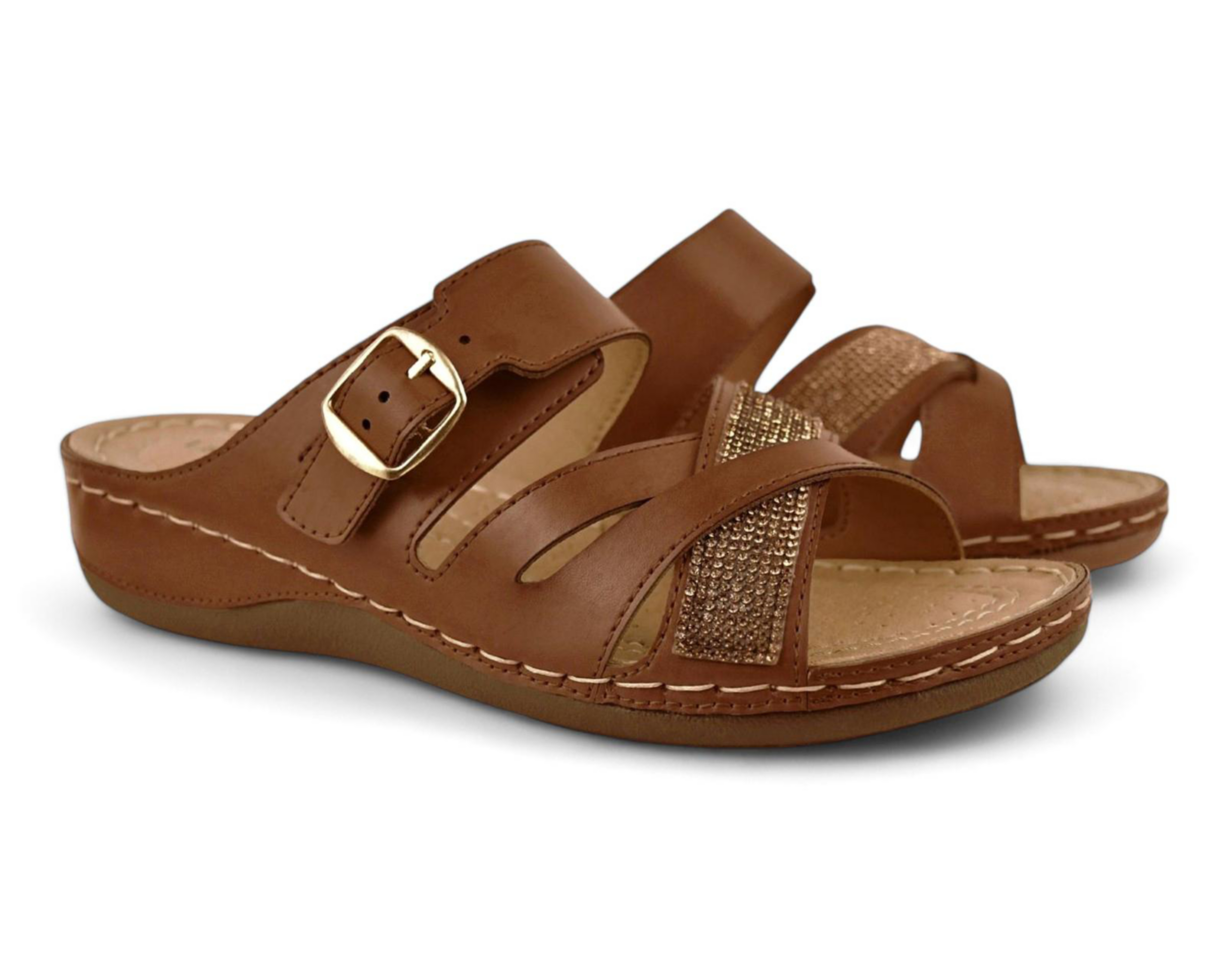 Foto 2 pulgar | Sandalias Confort Lady Sun para Mujer