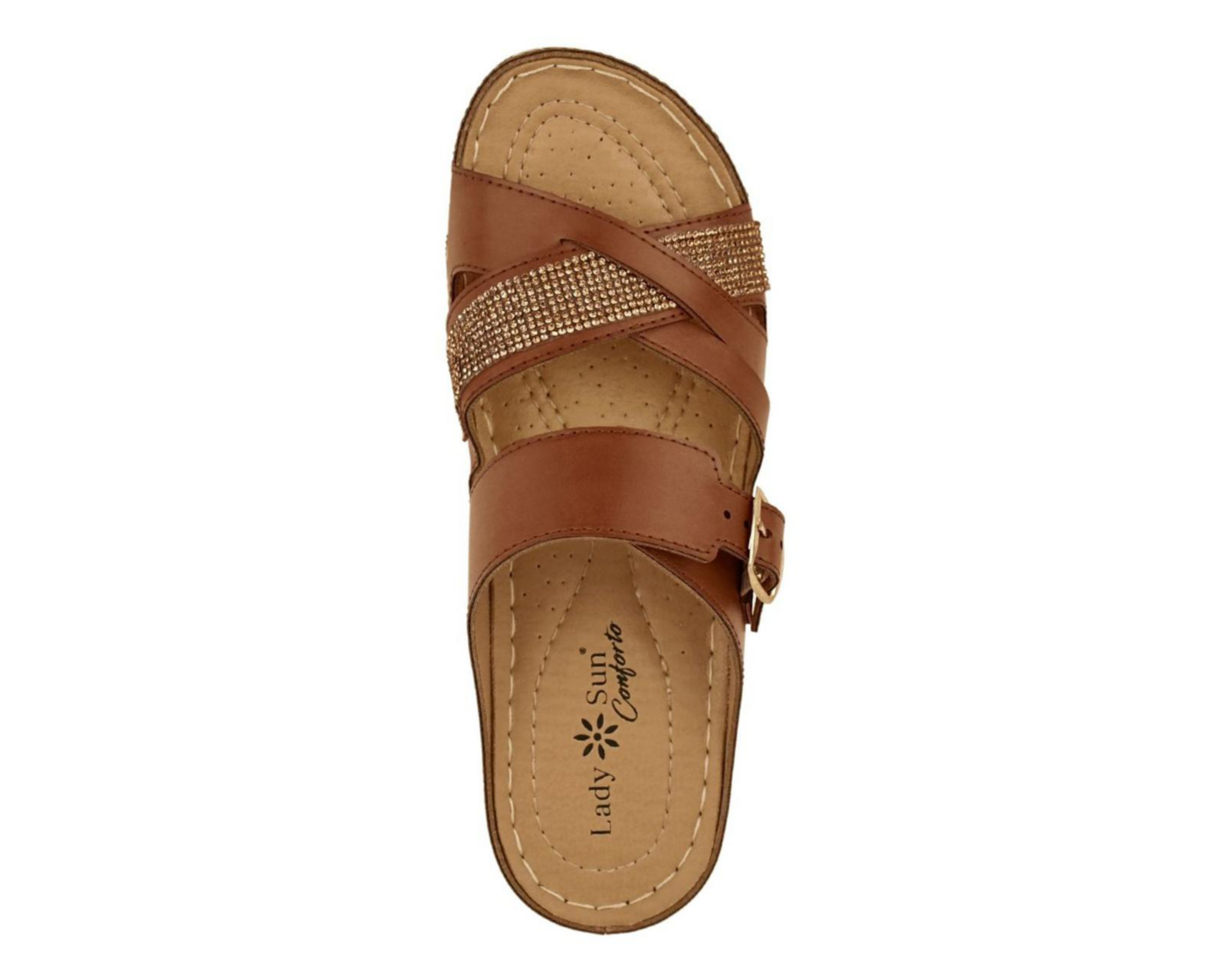 Foto 6 pulgar | Sandalias Confort Lady Sun para Mujer