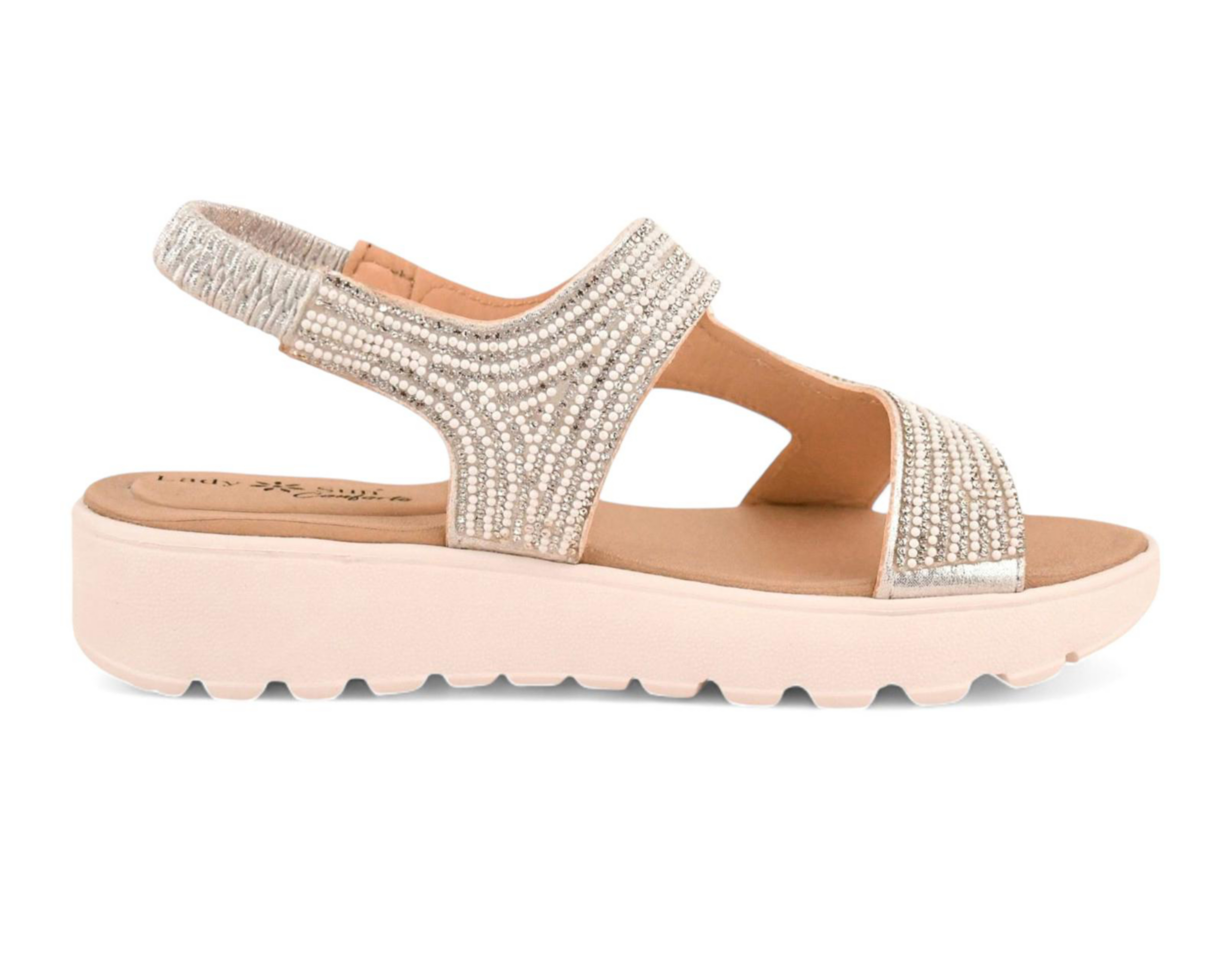 Foto 4 | Sandalias Confort Lady Sun para Mujer