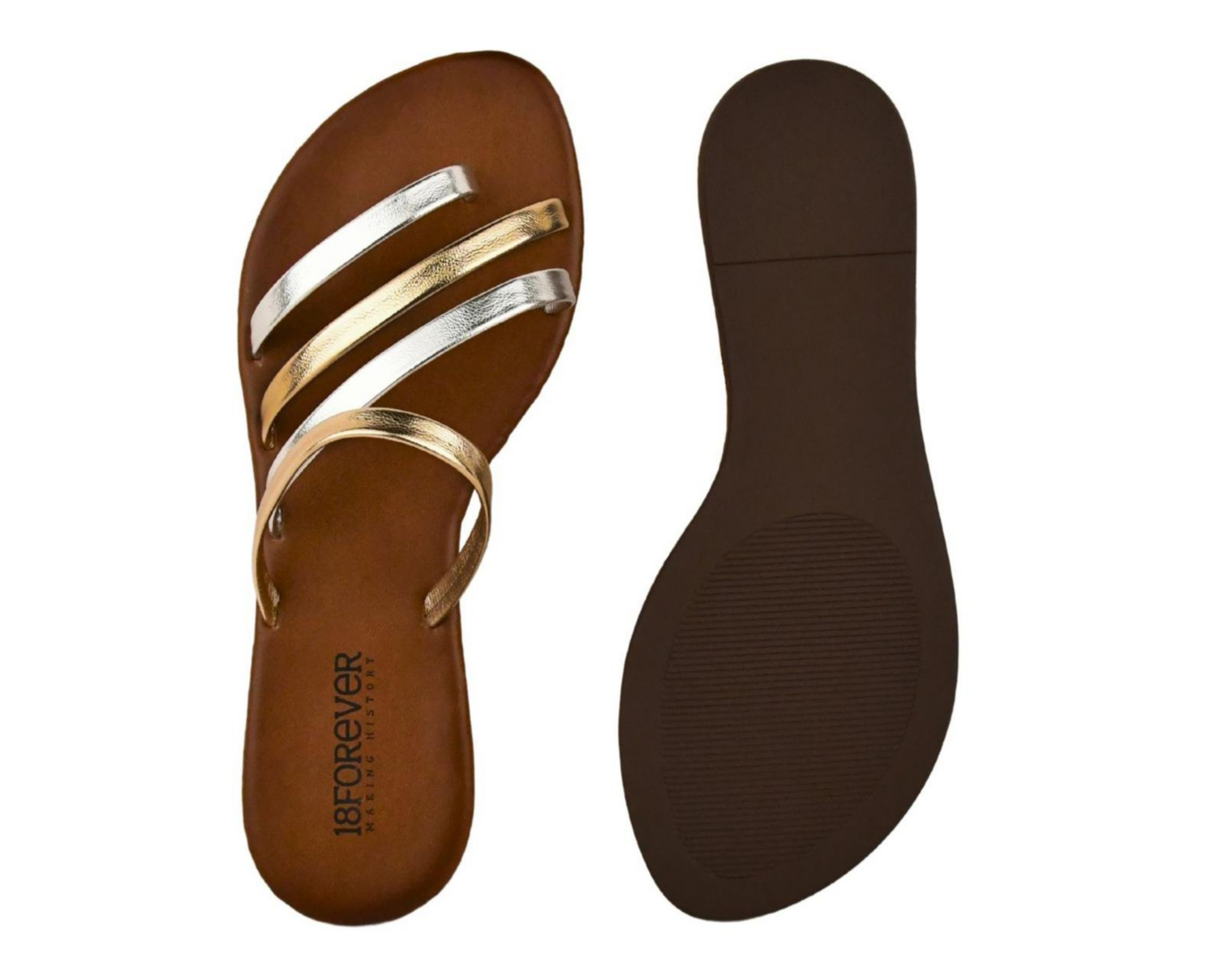Foto 3 pulgar | Sandalias Casuales 18 Forever para Mujer