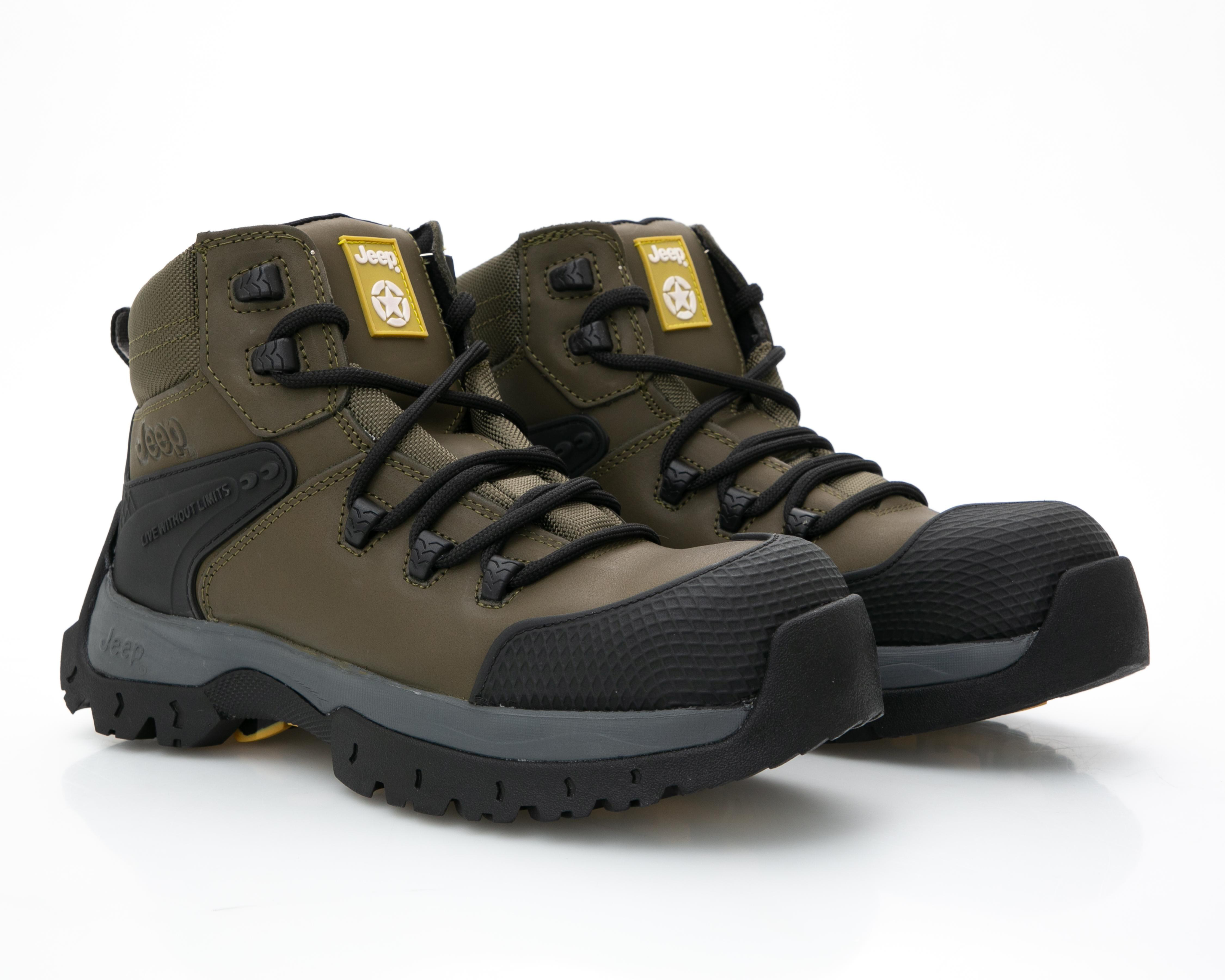 Botas de Trabajo Jeep de Piel para Hombre