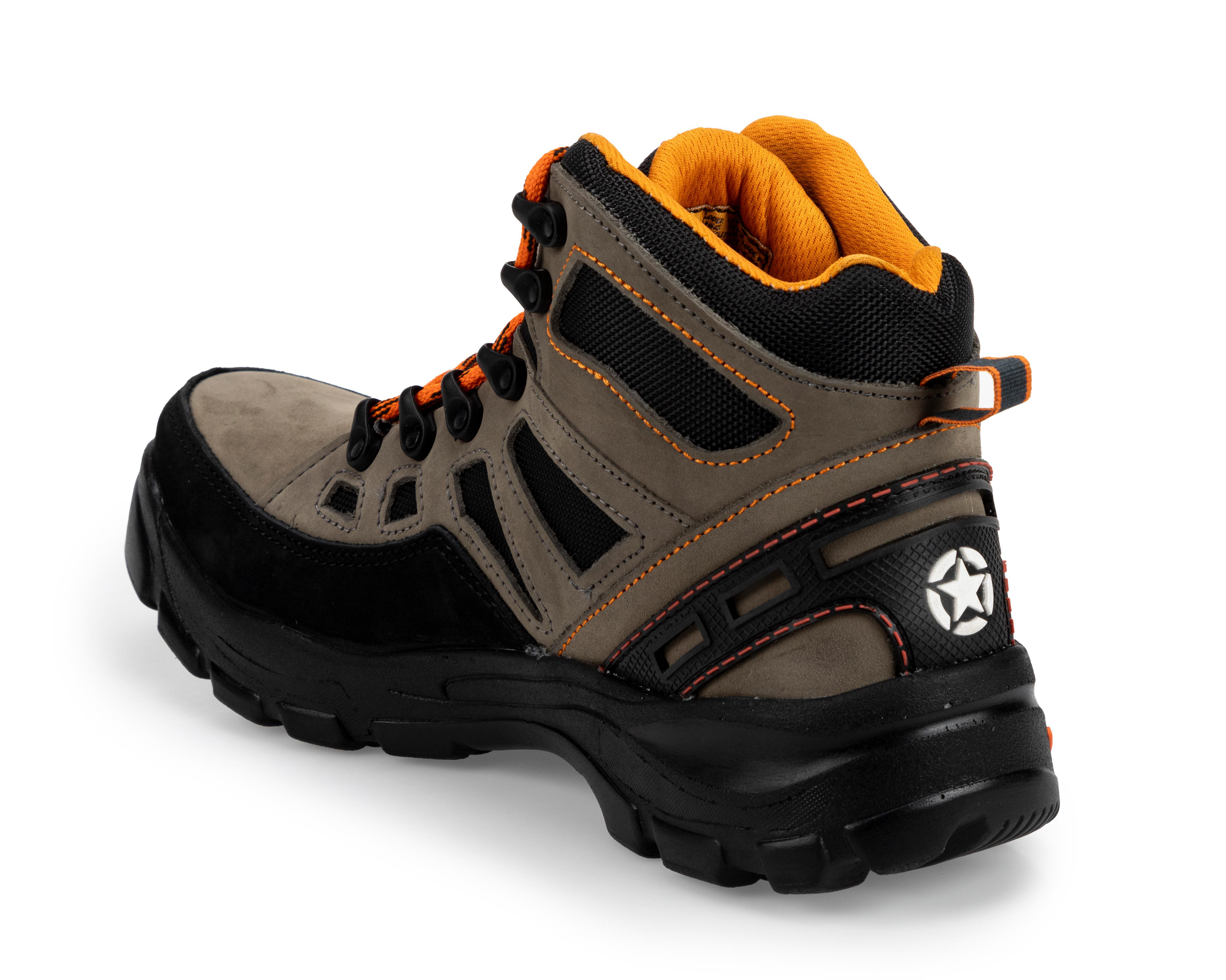 Foto 4 pulgar | Botas Outdoor Jeep de Piel para Hombre