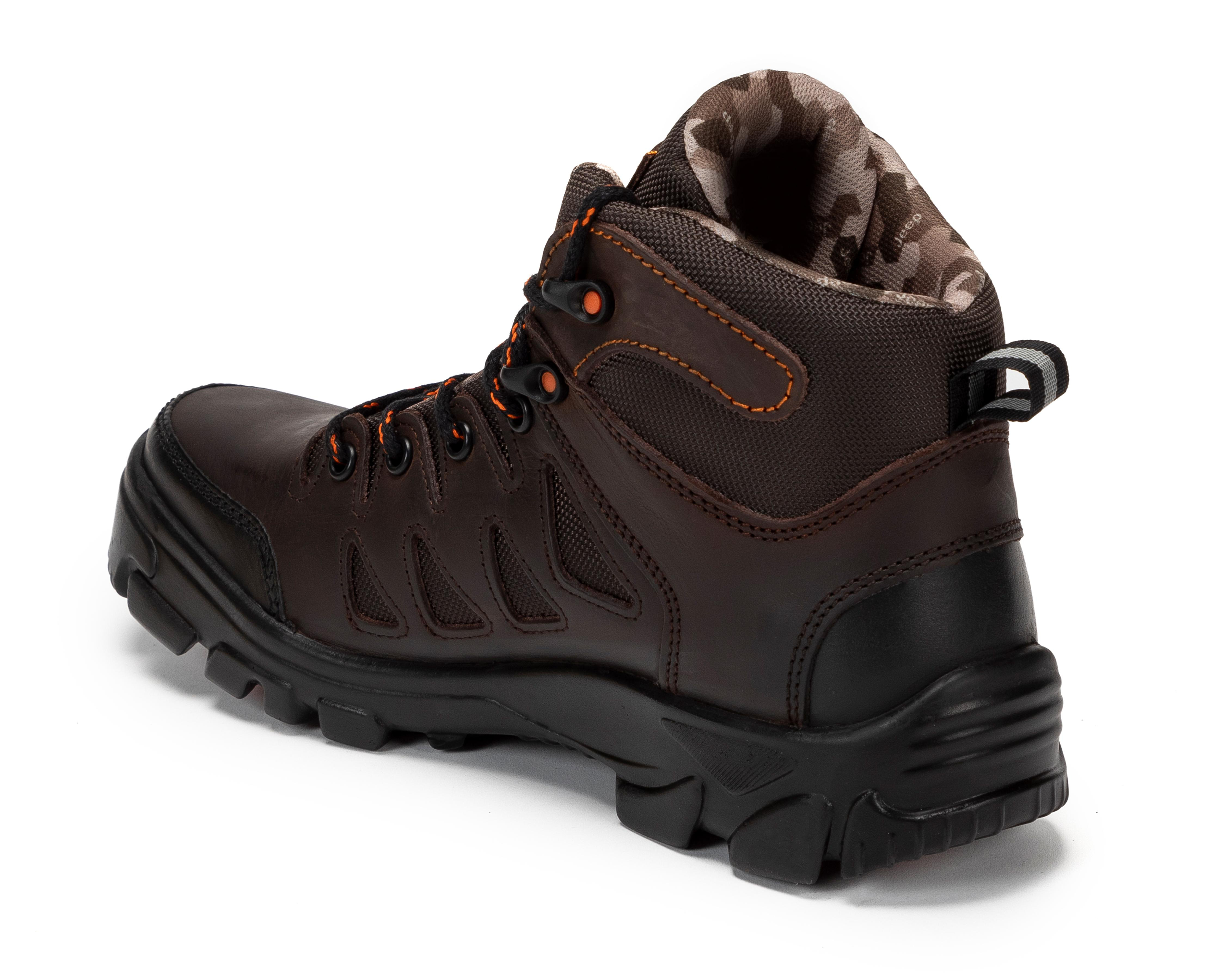 Foto 4 pulgar | Botas Outdoor Jeep de Piel para Hombre