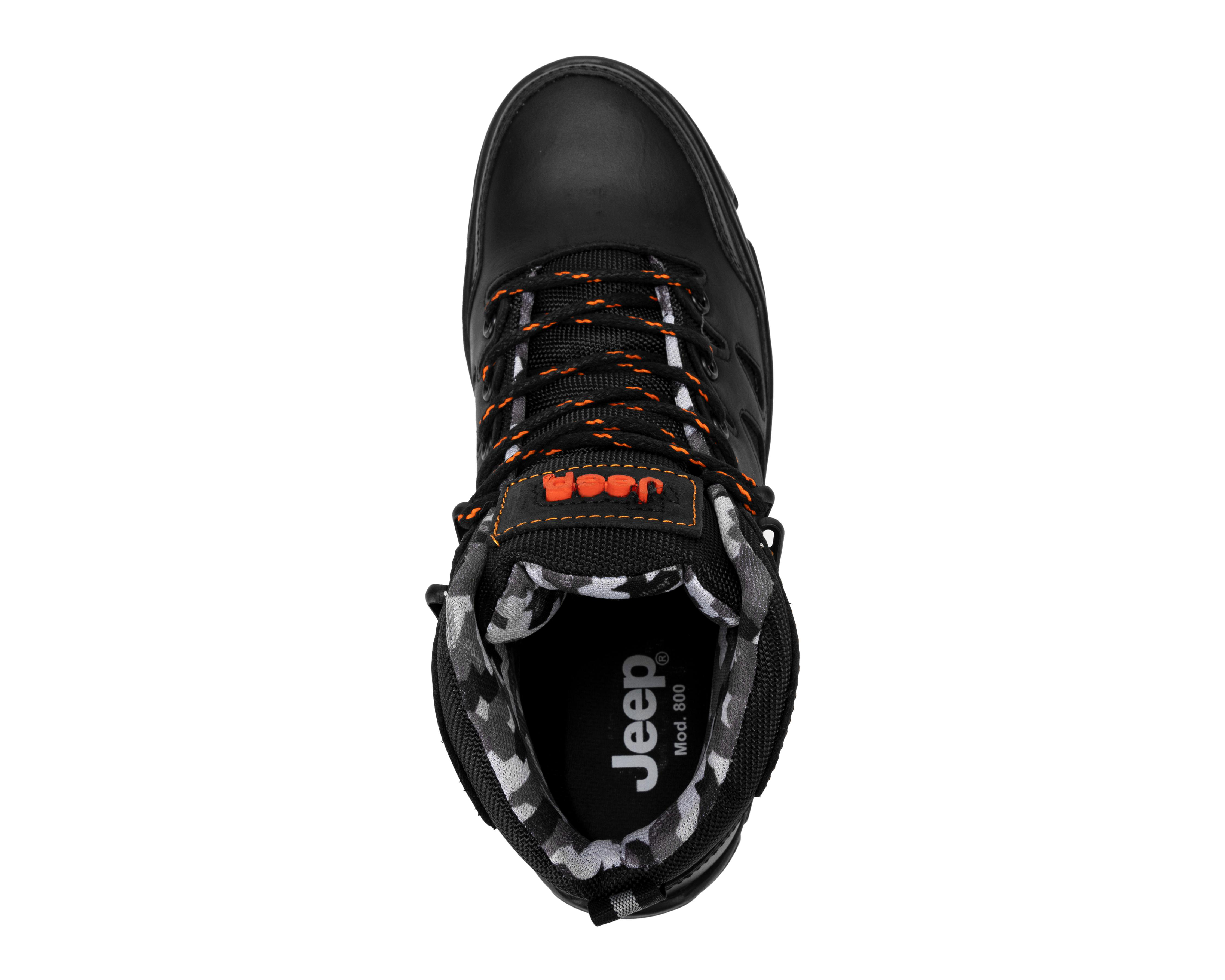 Foto 6 pulgar | Botas Outdoor Jeep de Piel para Hombre