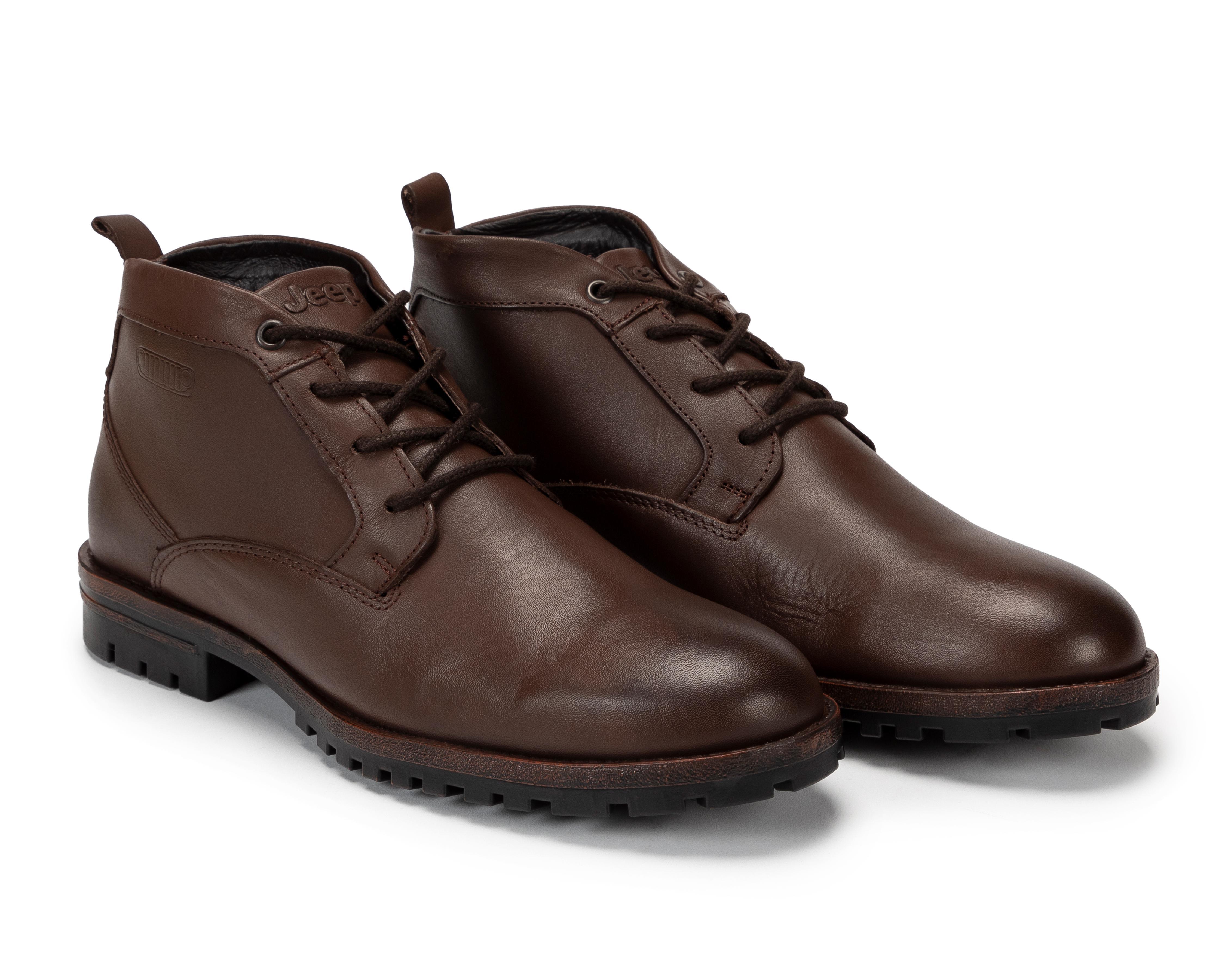 Botas Outdoor Jeep de Piel para Hombre