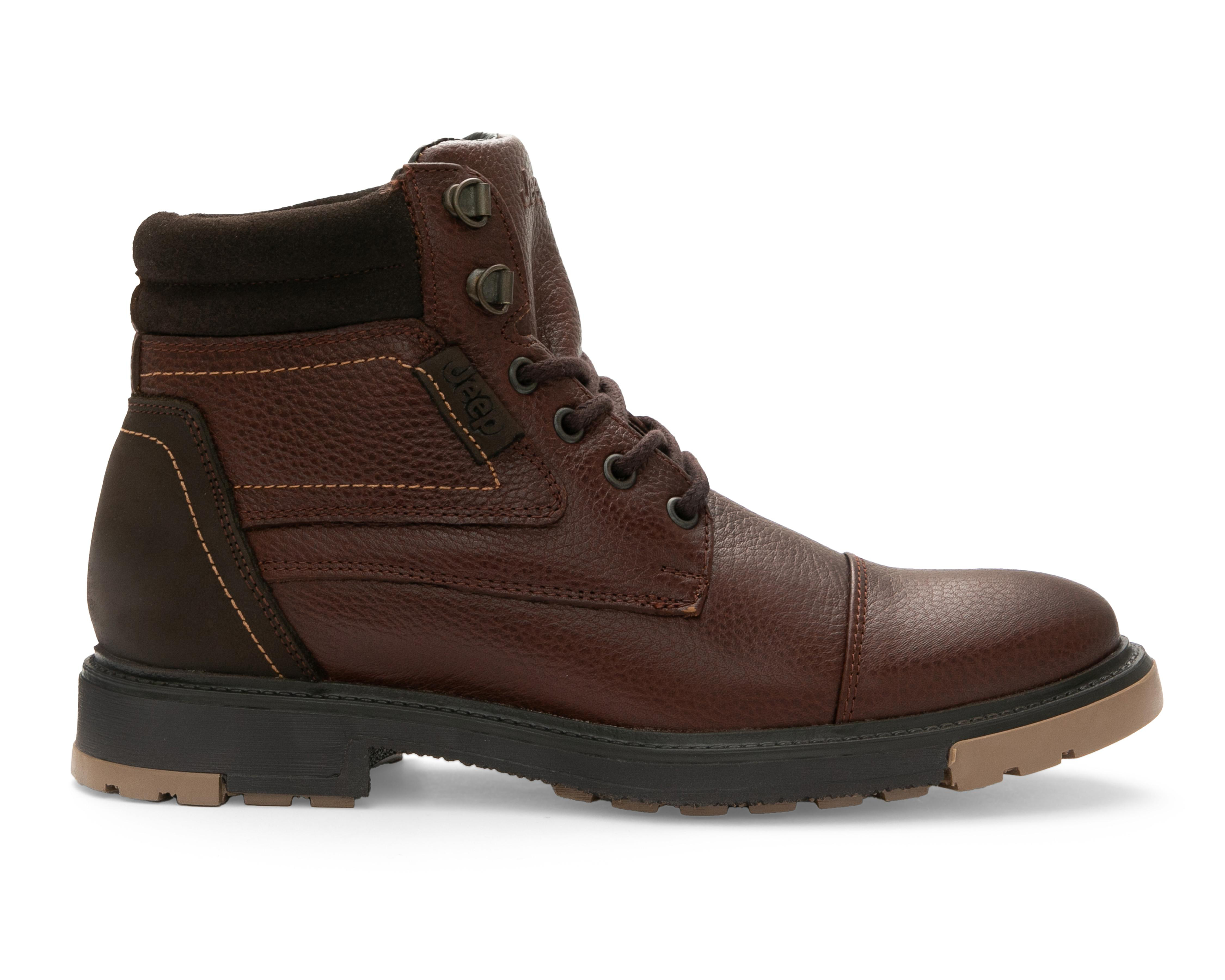 Foto 3 pulgar | Botas Casuales Jeep de Piel para Hombre