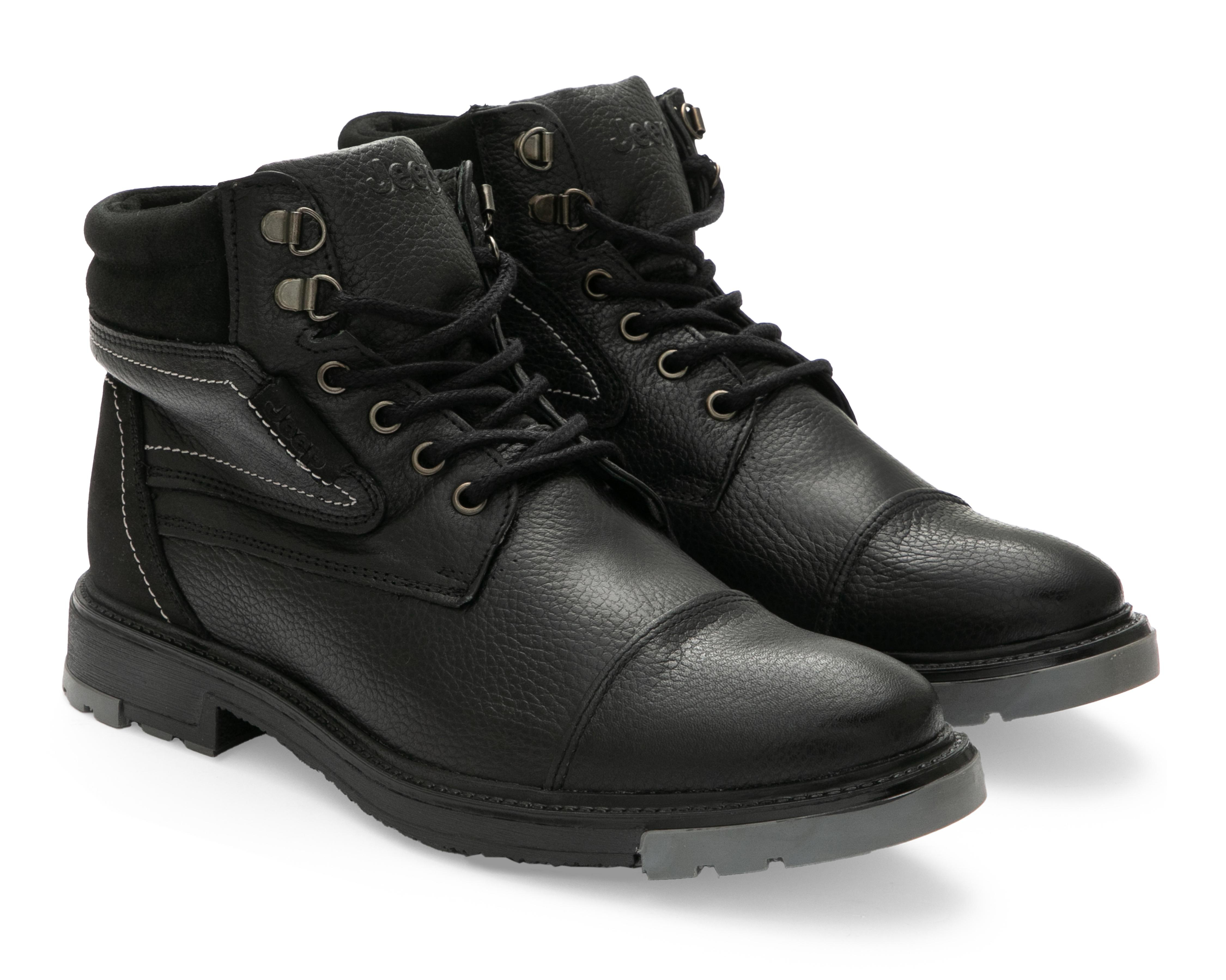 Foto 2 pulgar | Botas Casuales Jeep de Piel para Hombre
