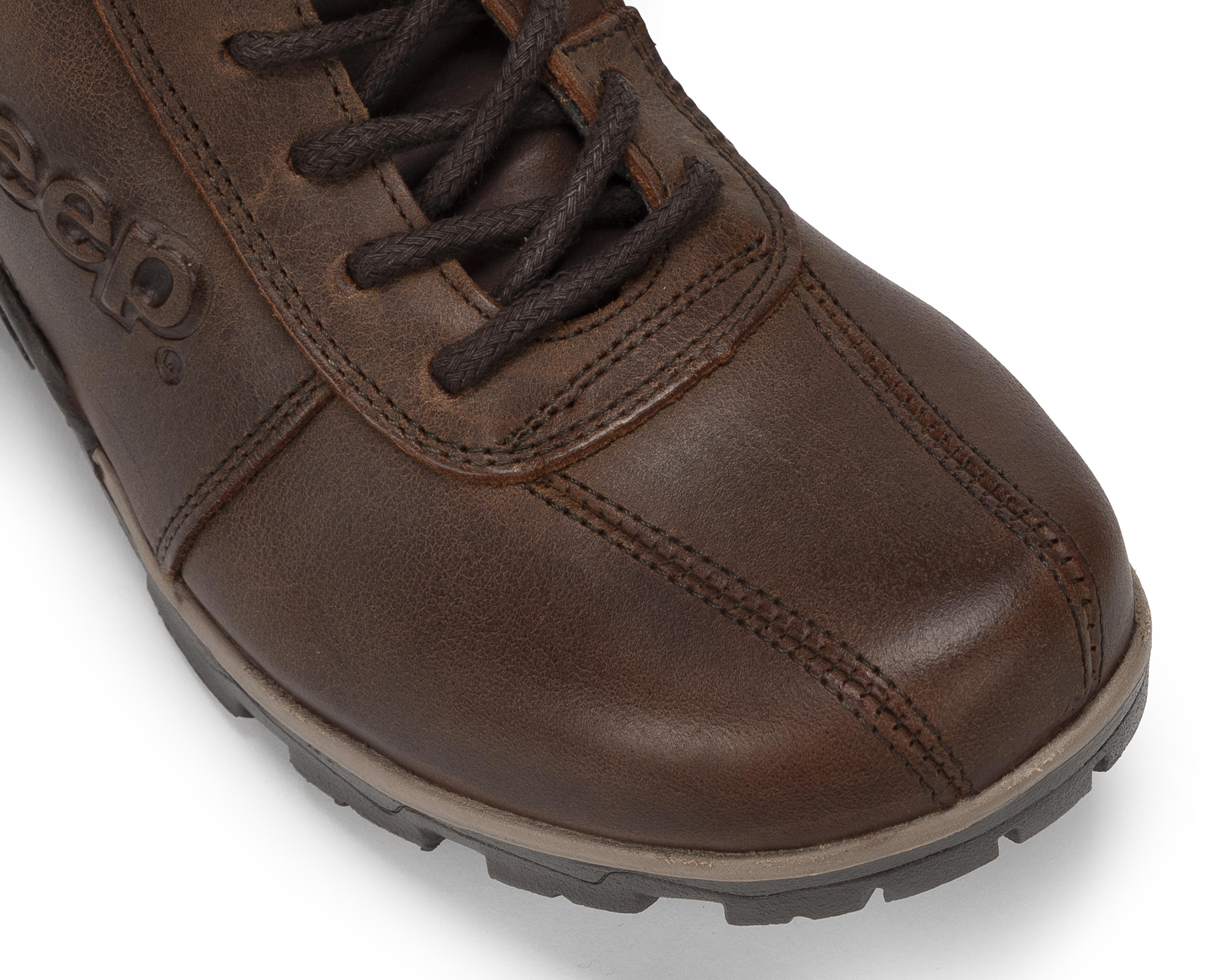 Foto 7 pulgar | Botas Outdoor Jeep de Piel para Hombre