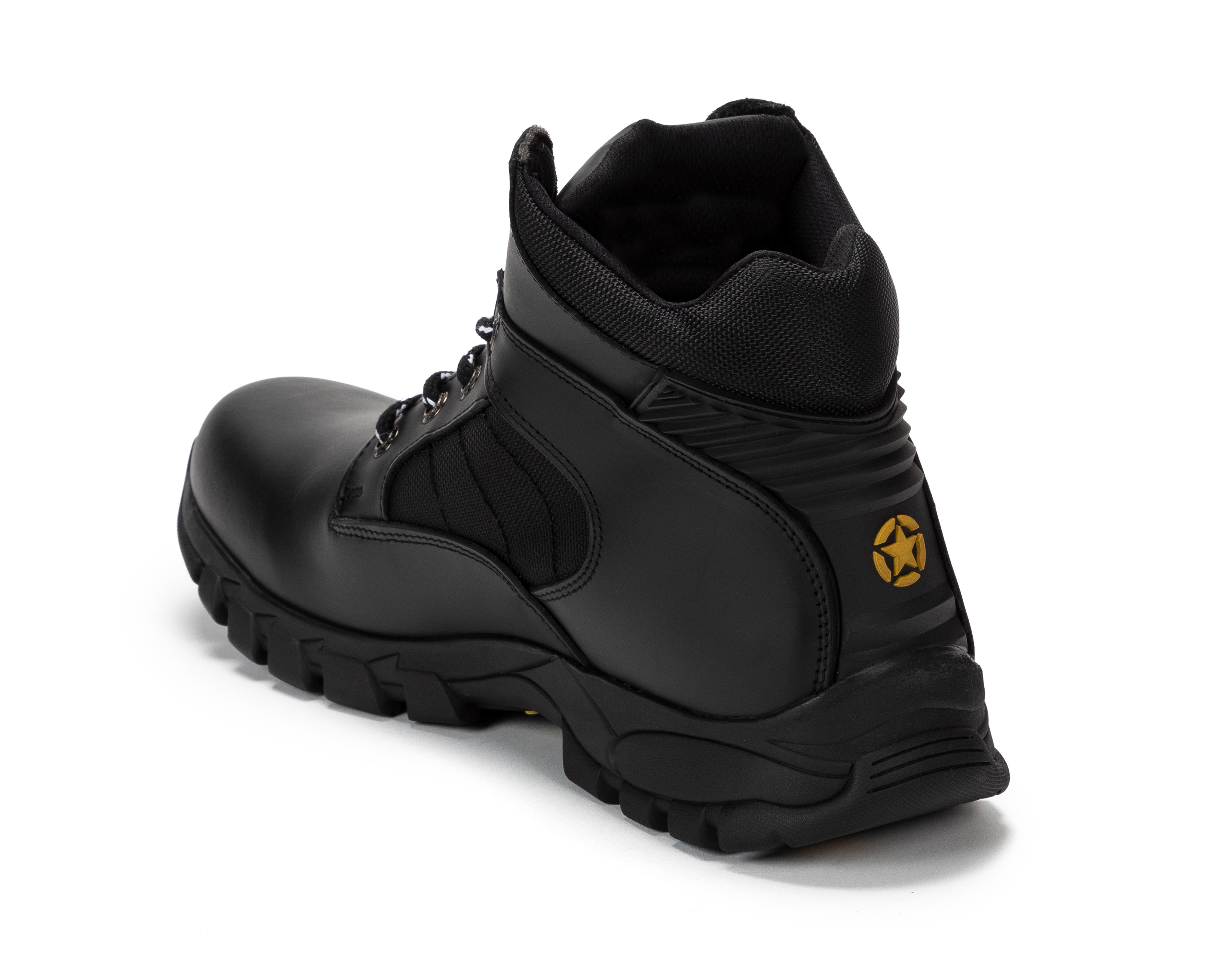 Foto 4 pulgar | Botas Outdoor Jeep de Piel para Hombre