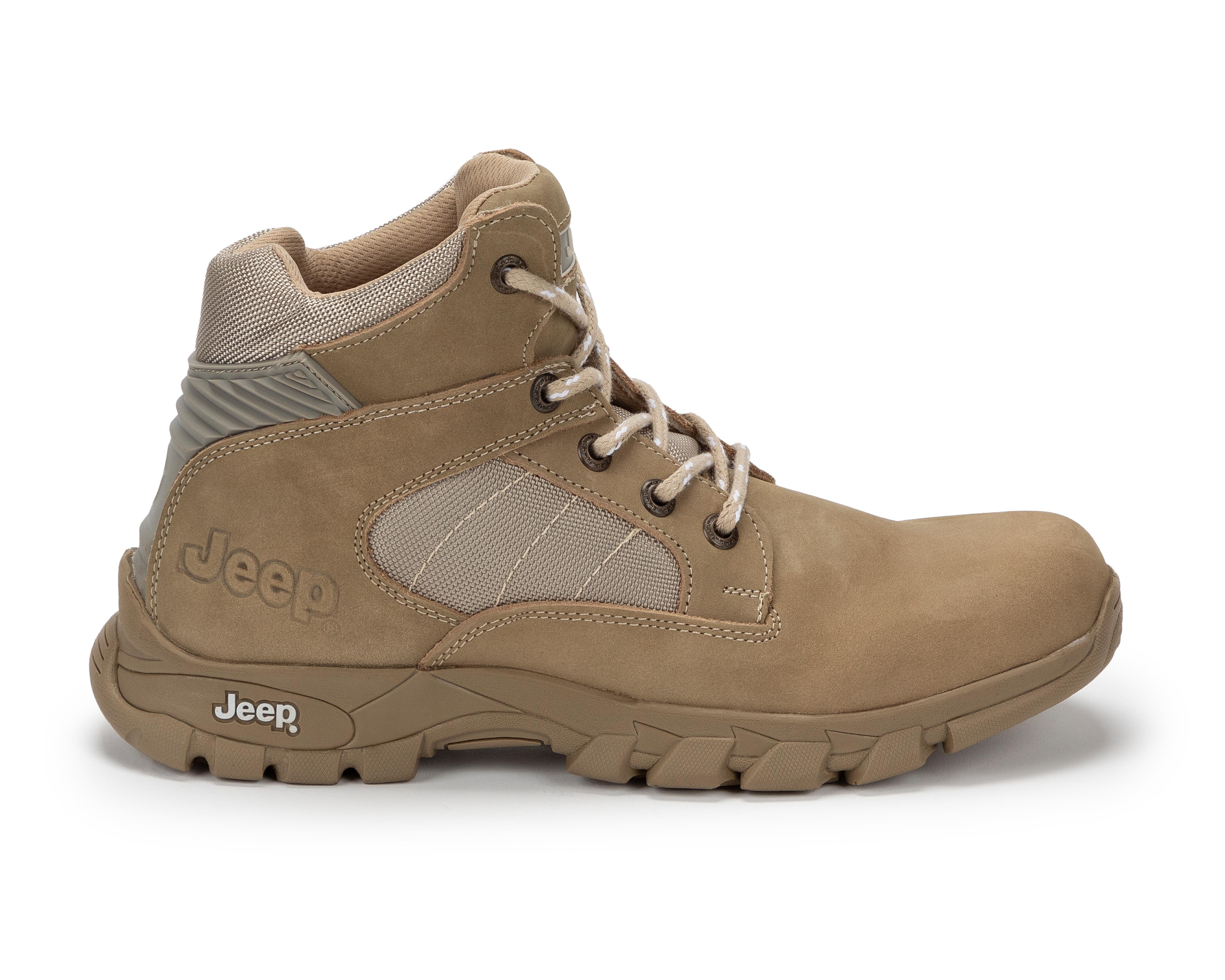 Foto 2 | Botas Outdoor Jeep de Piel para Hombre