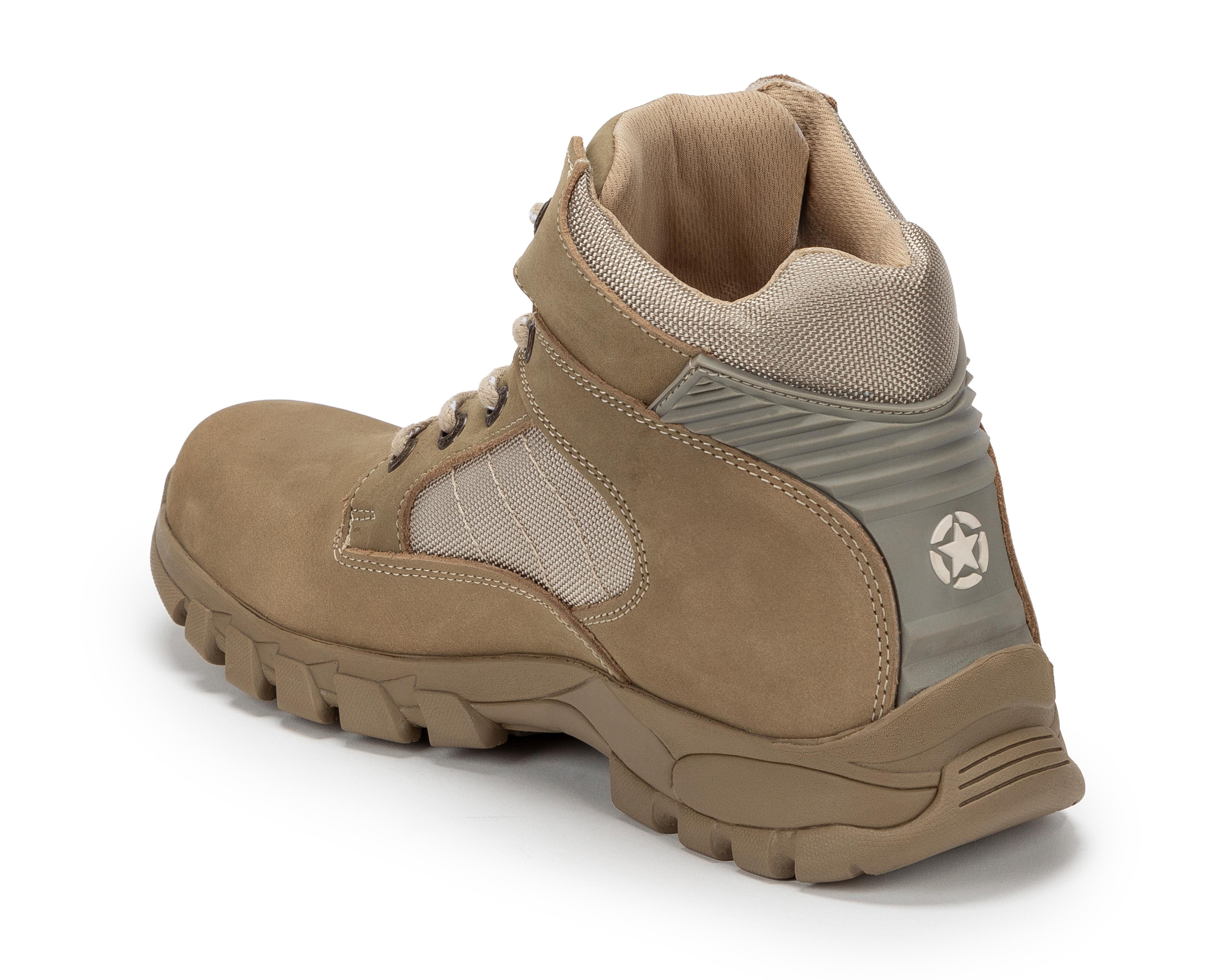 Foto 4 pulgar | Botas Outdoor Jeep de Piel para Hombre