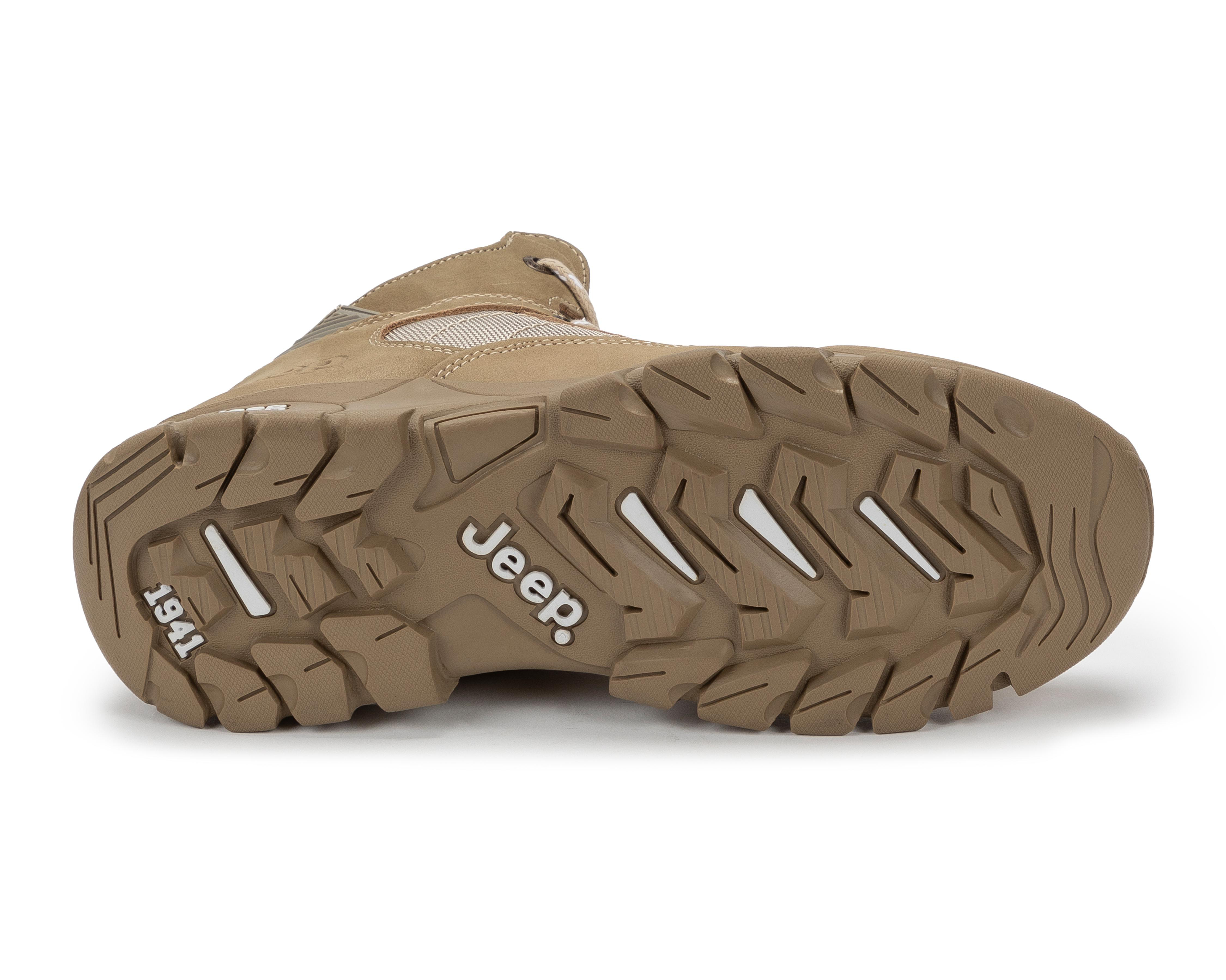 Foto 5 pulgar | Botas Outdoor Jeep de Piel para Hombre