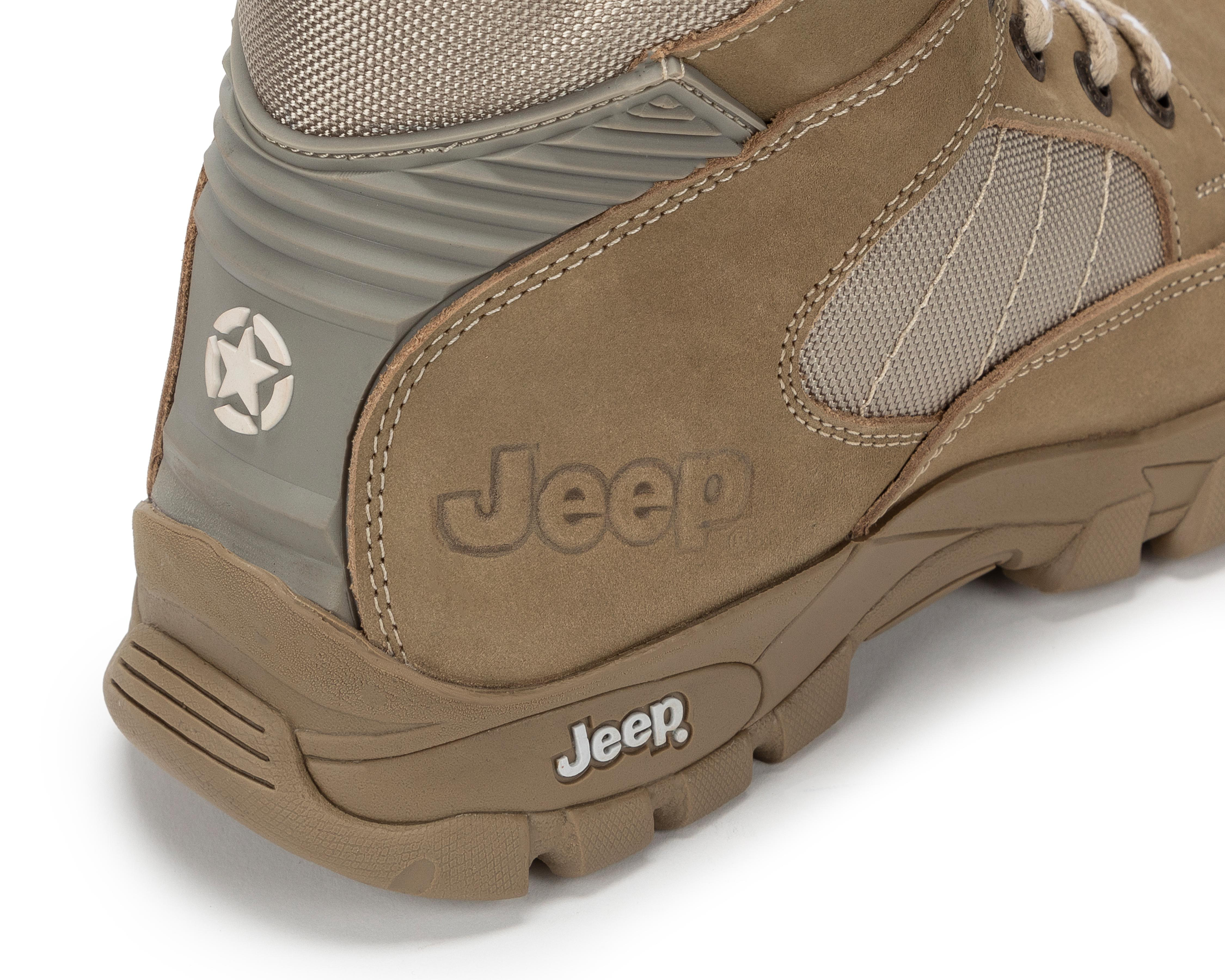 Foto 7 pulgar | Botas Outdoor Jeep de Piel para Hombre