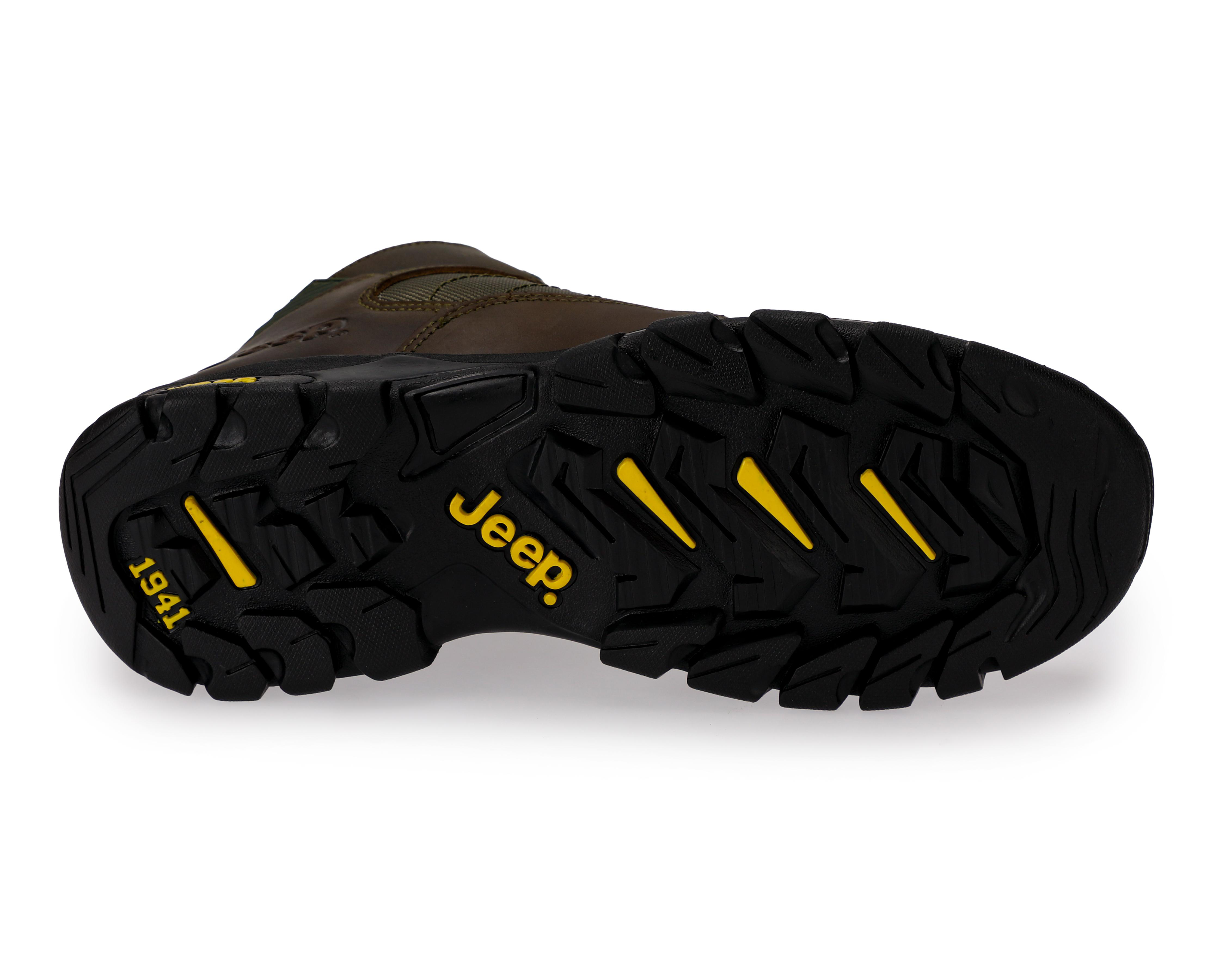 Foto 5 pulgar | Botas Outdoor Jeep de Piel para Hombre