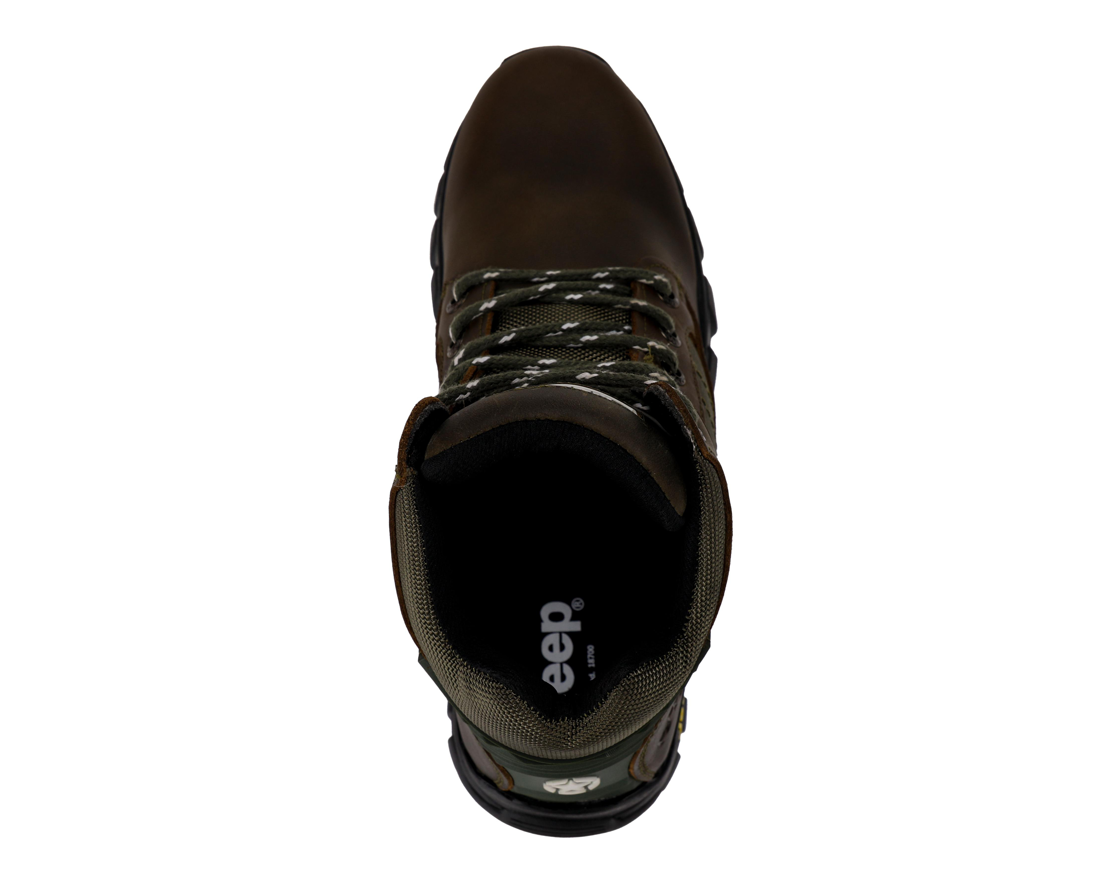 Foto 6 pulgar | Botas Outdoor Jeep de Piel para Hombre