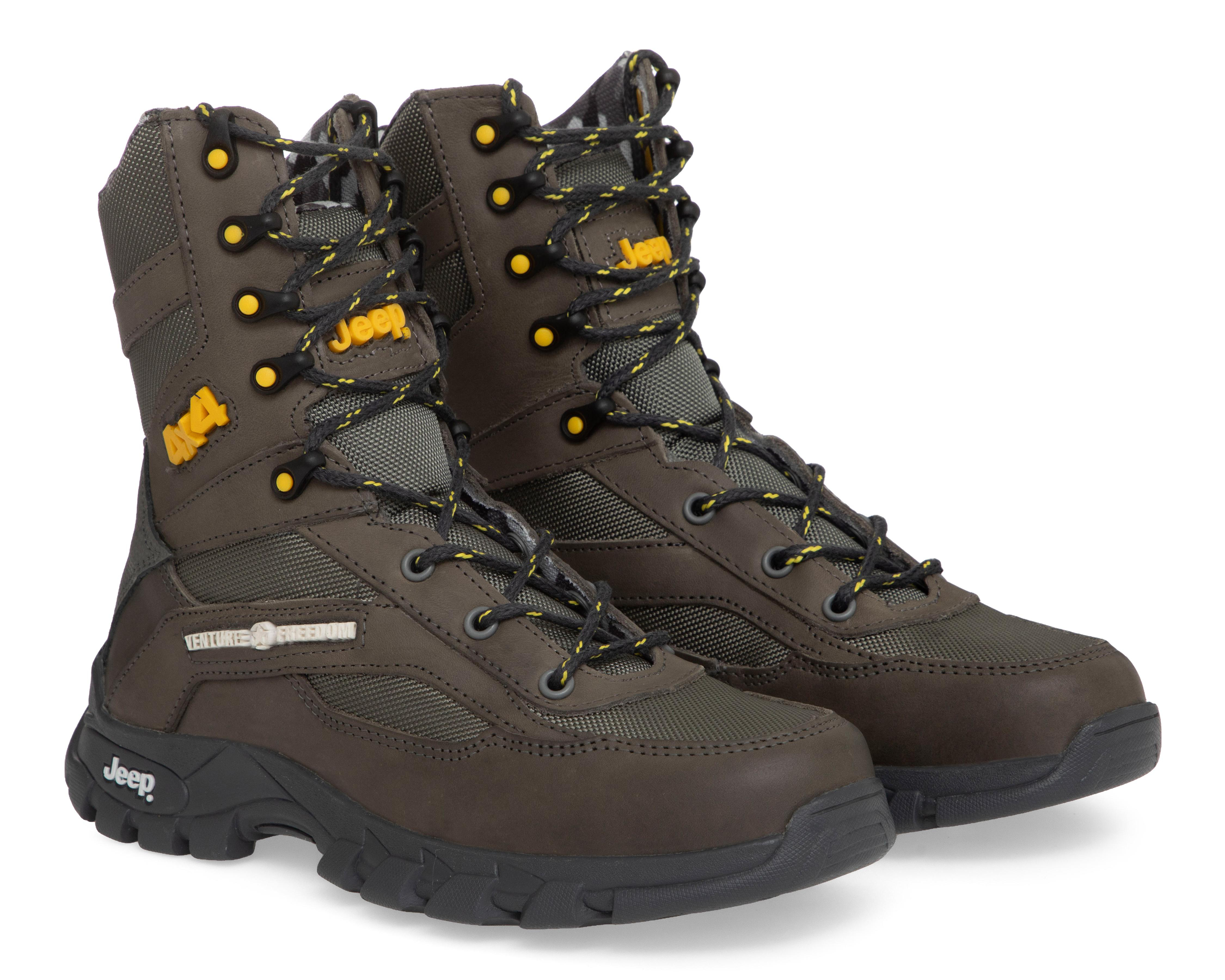 Botas Outdoor Jeep de Piel para Hombre