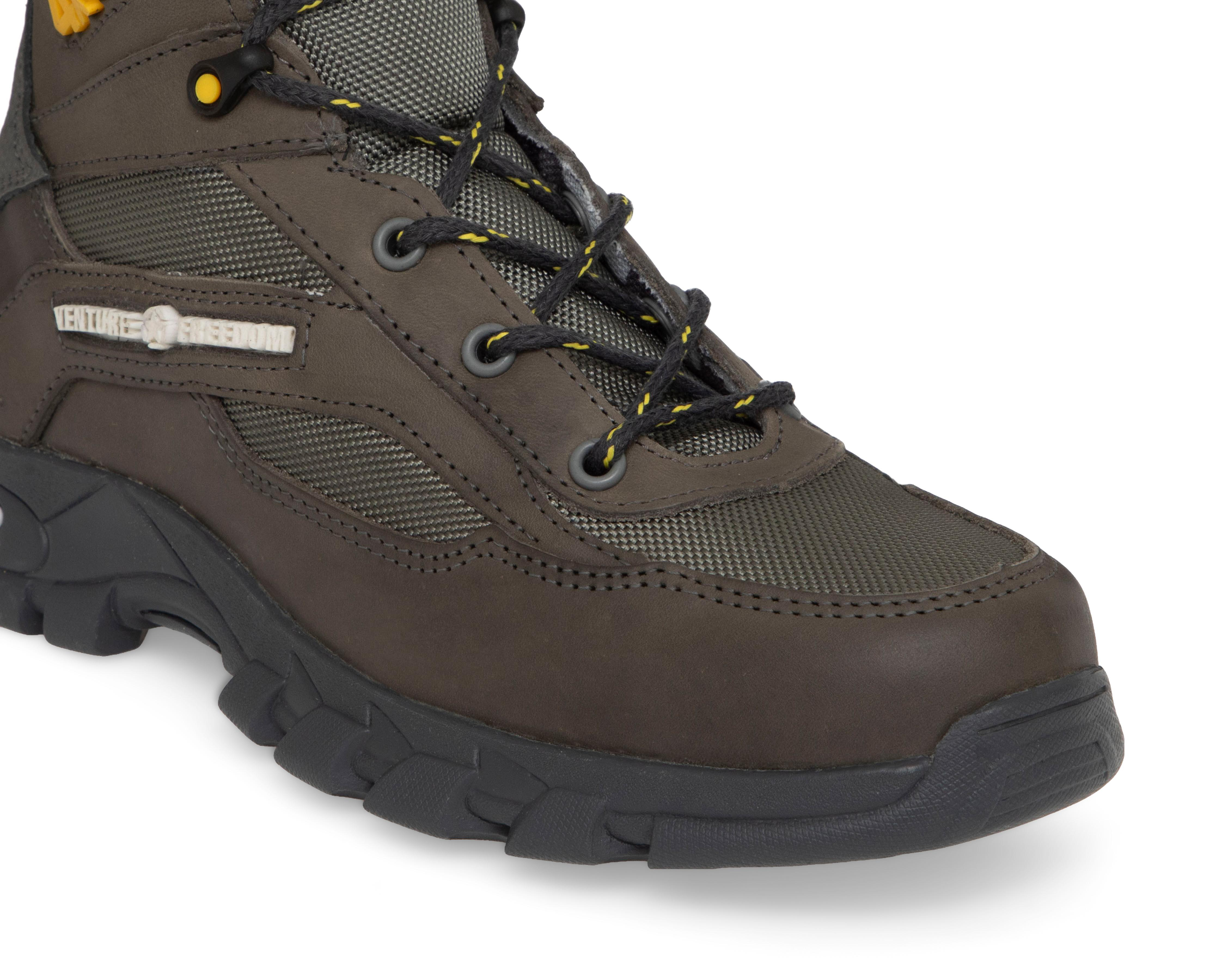 Foto 7 pulgar | Botas Outdoor Jeep de Piel para Hombre