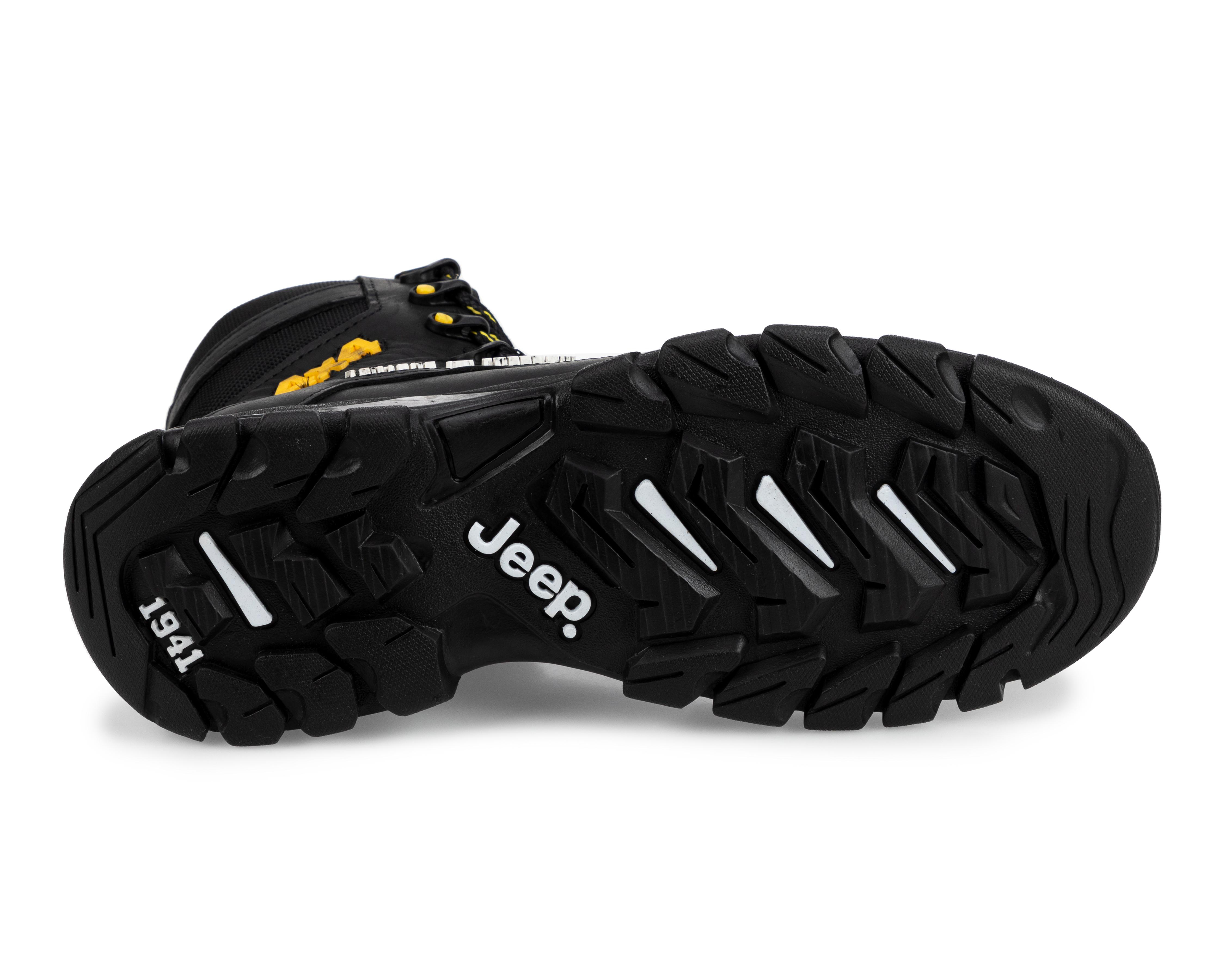 Foto 5 pulgar | Botas Outdoor Jeep de Piel para Hombre