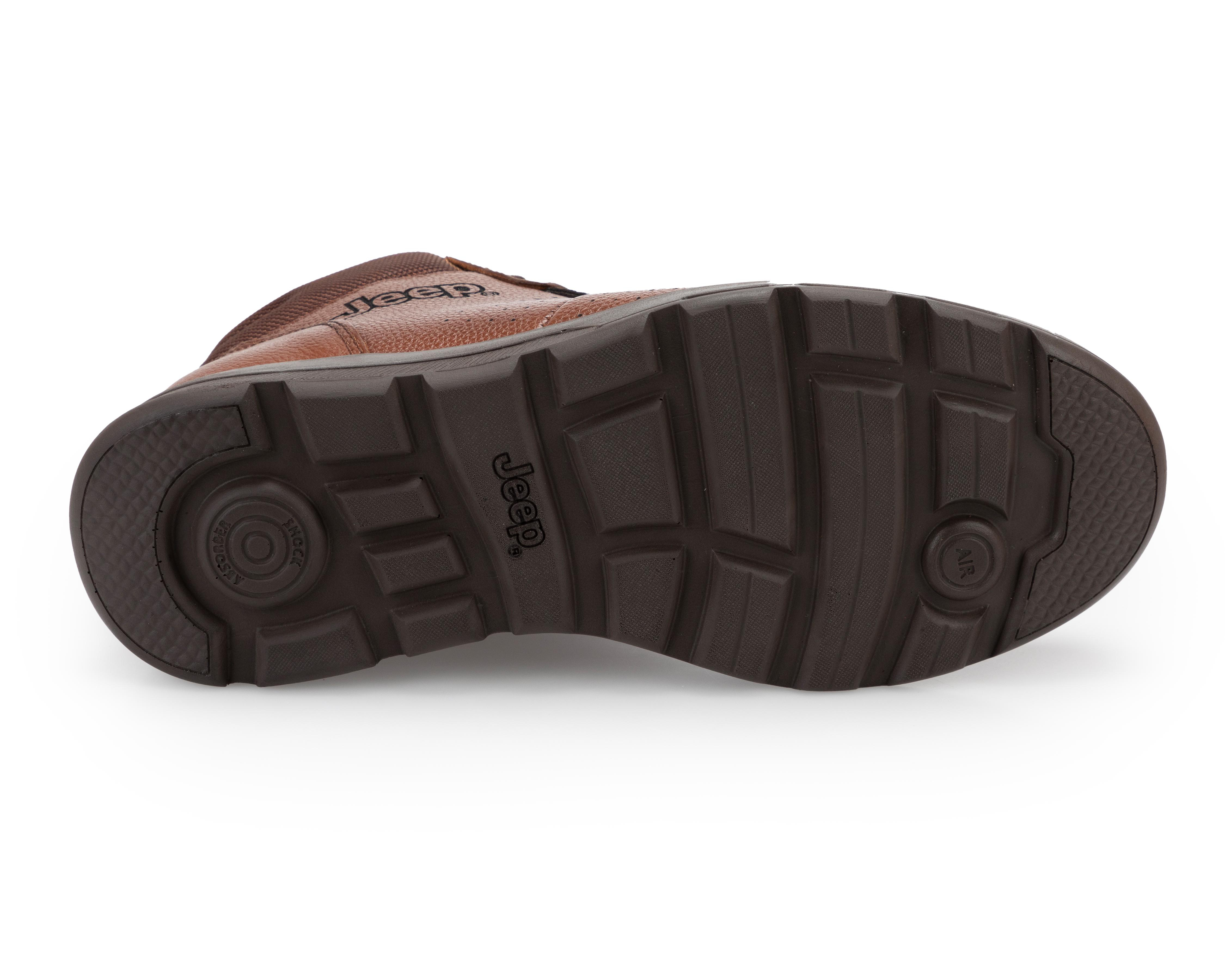 Foto 5 pulgar | Botas Outdoor Jeep de Piel para Hombre