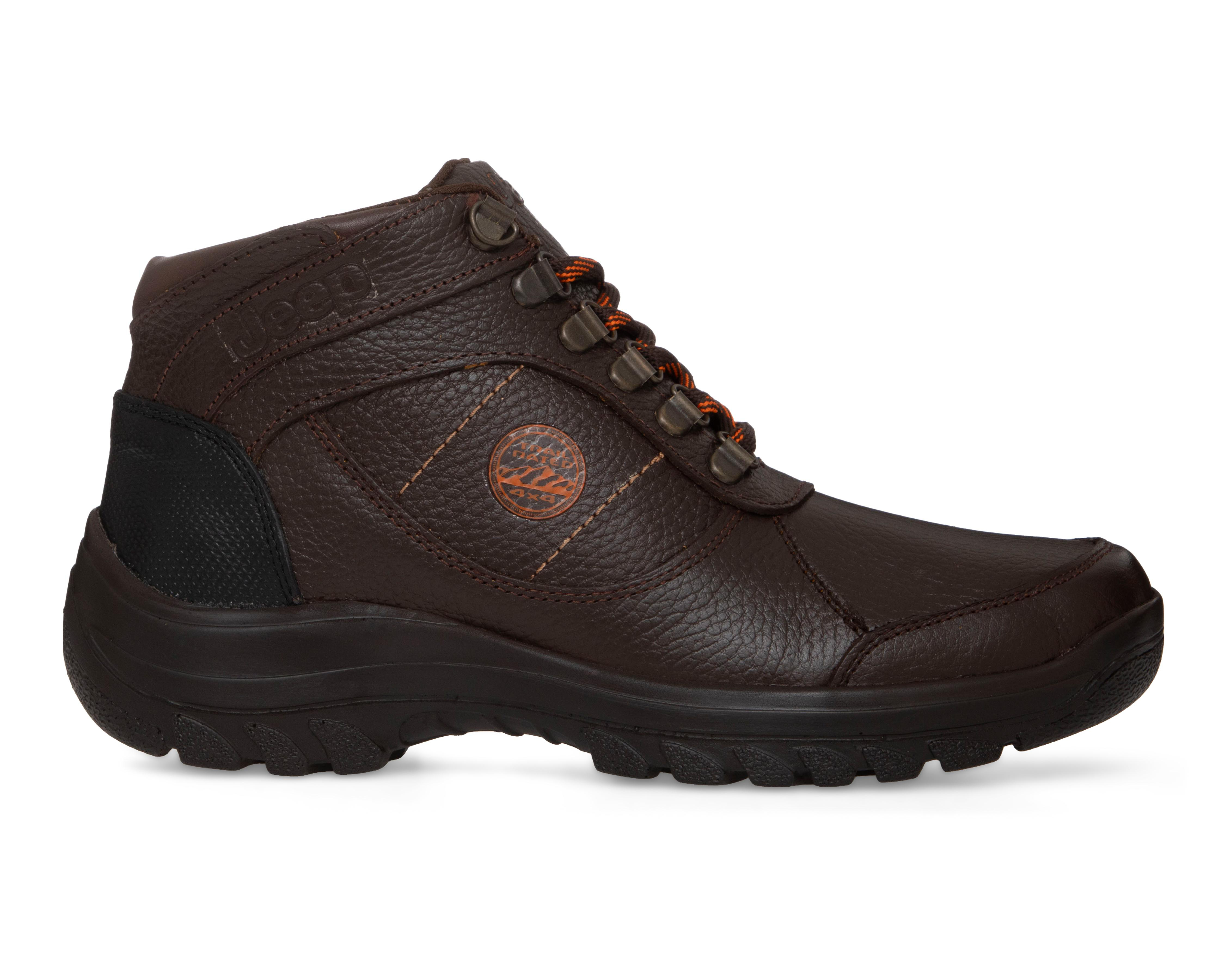 Foto 3 pulgar | Botas Outdoor Jeep de Piel para Hombre