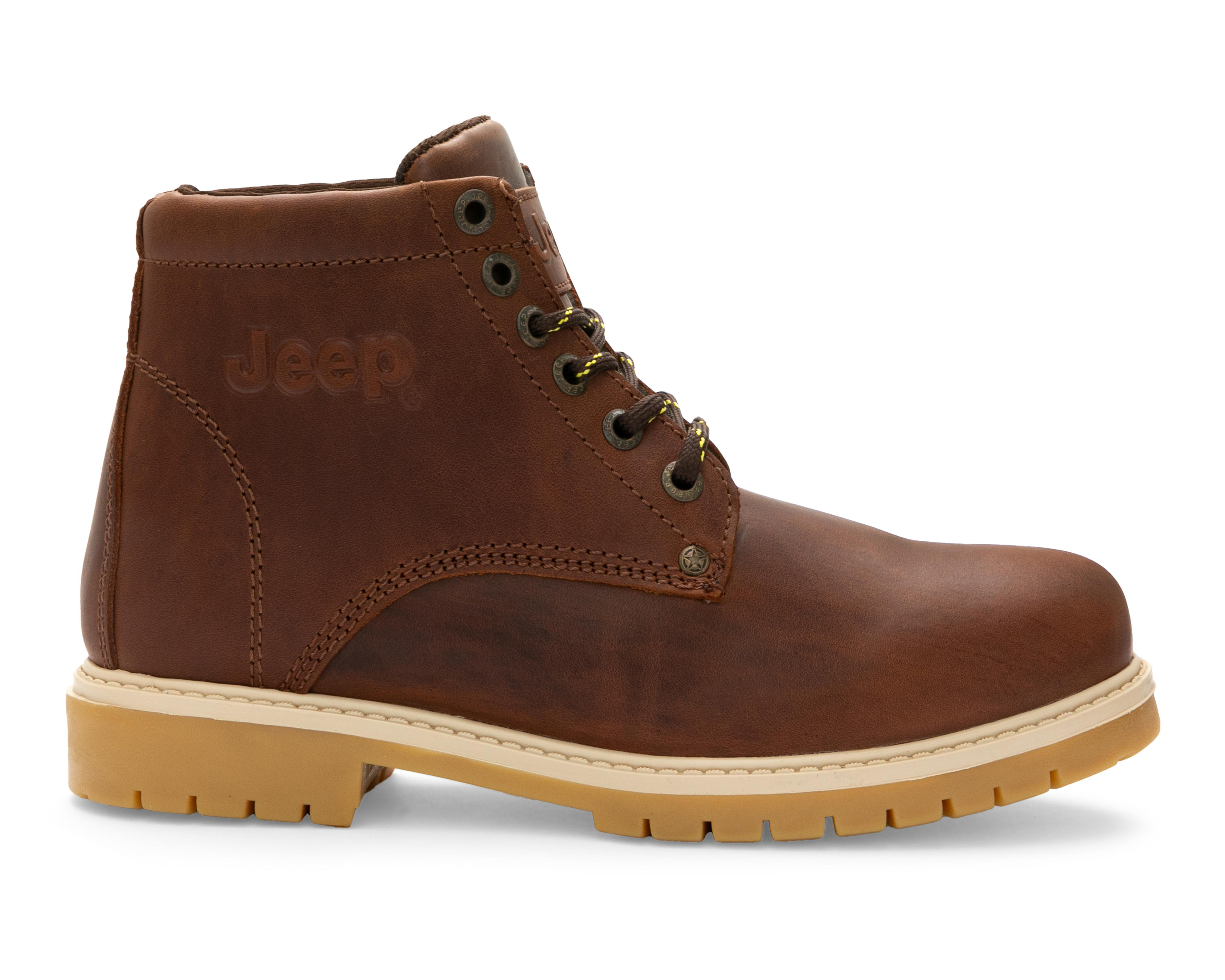 Foto 2 | Botas Casuales Jeep de Piel para Hombre