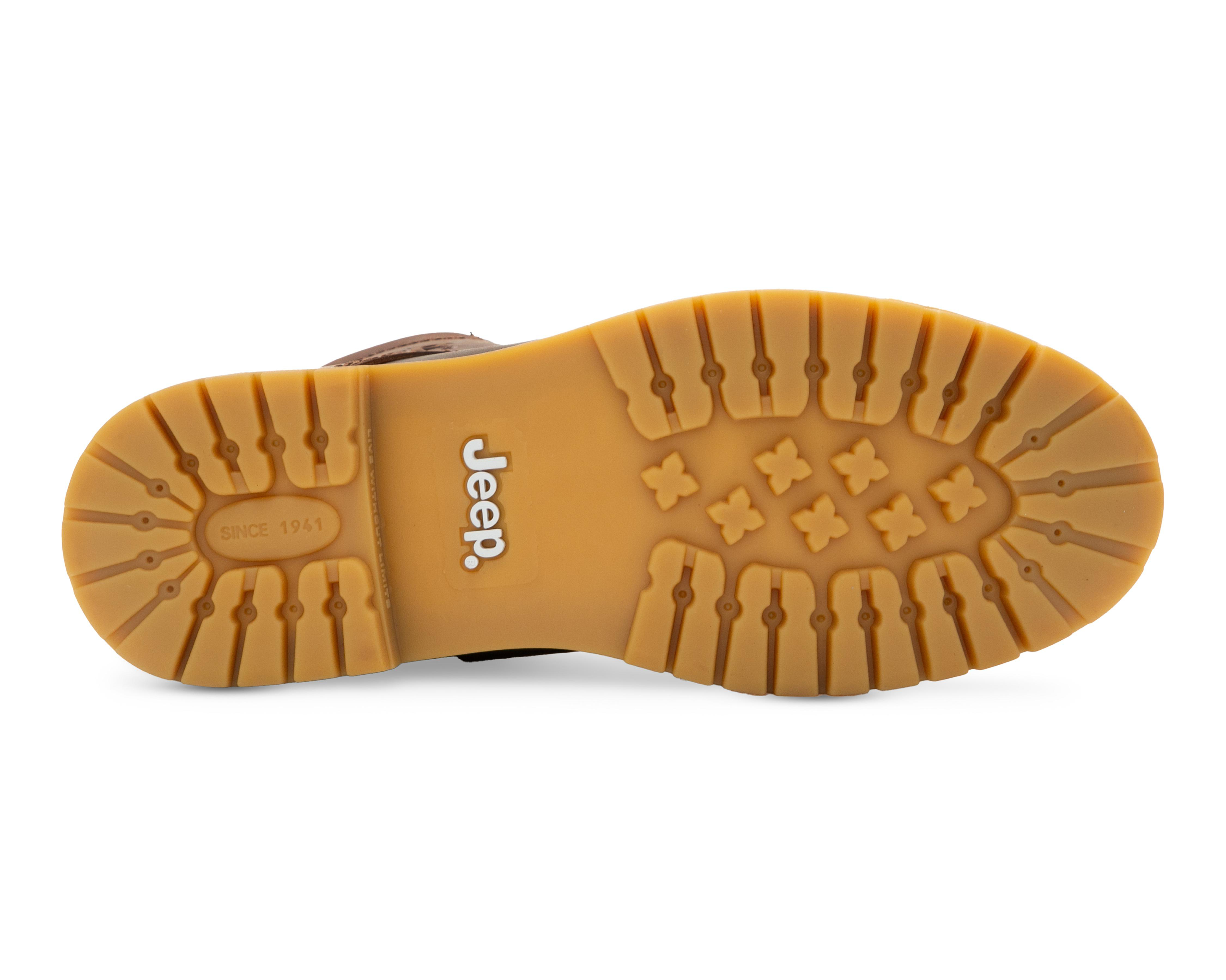 Foto 4 | Botas Casuales Jeep de Piel para Hombre