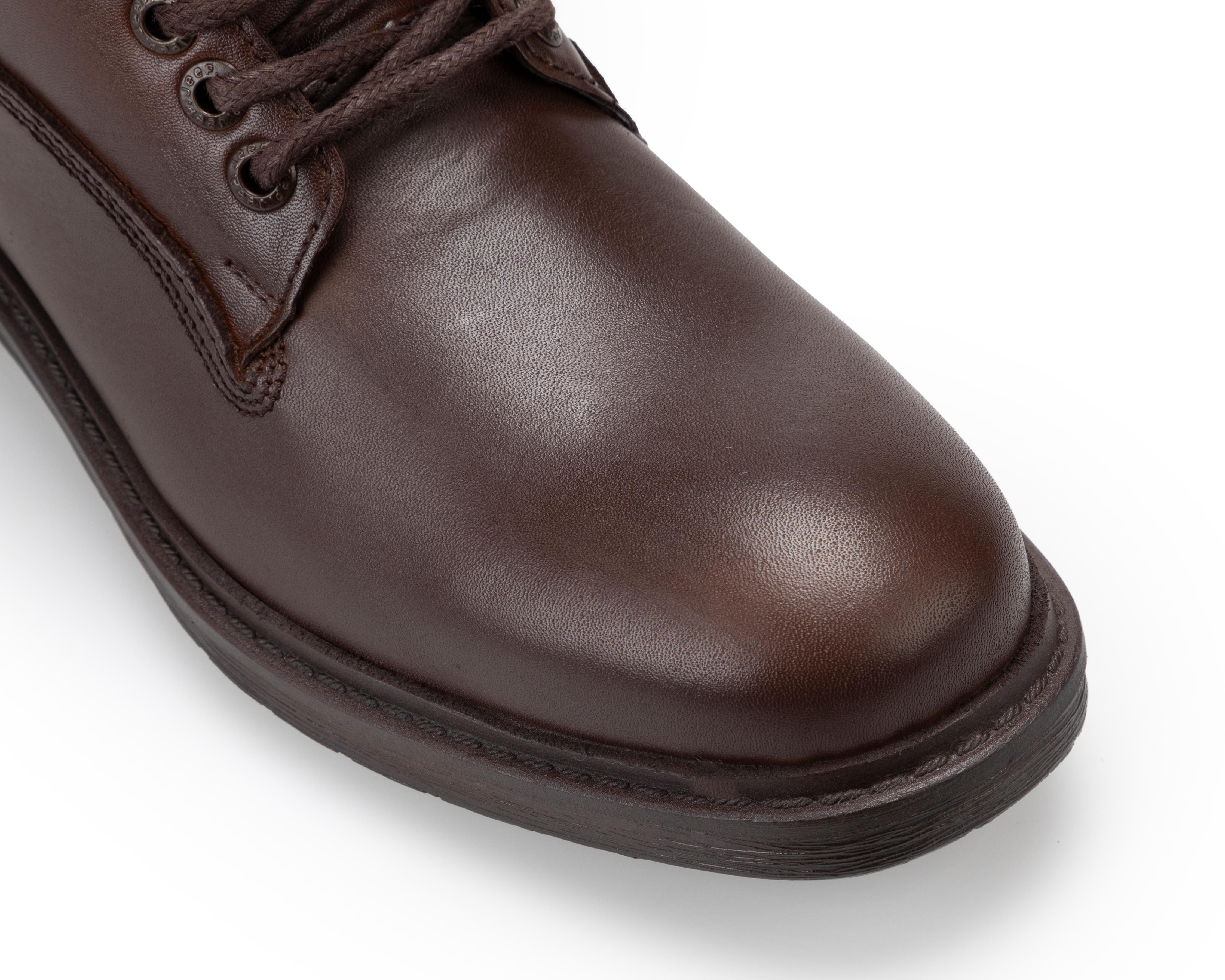 Foto 6 | Botas Casuales Jeep de Piel para Hombre