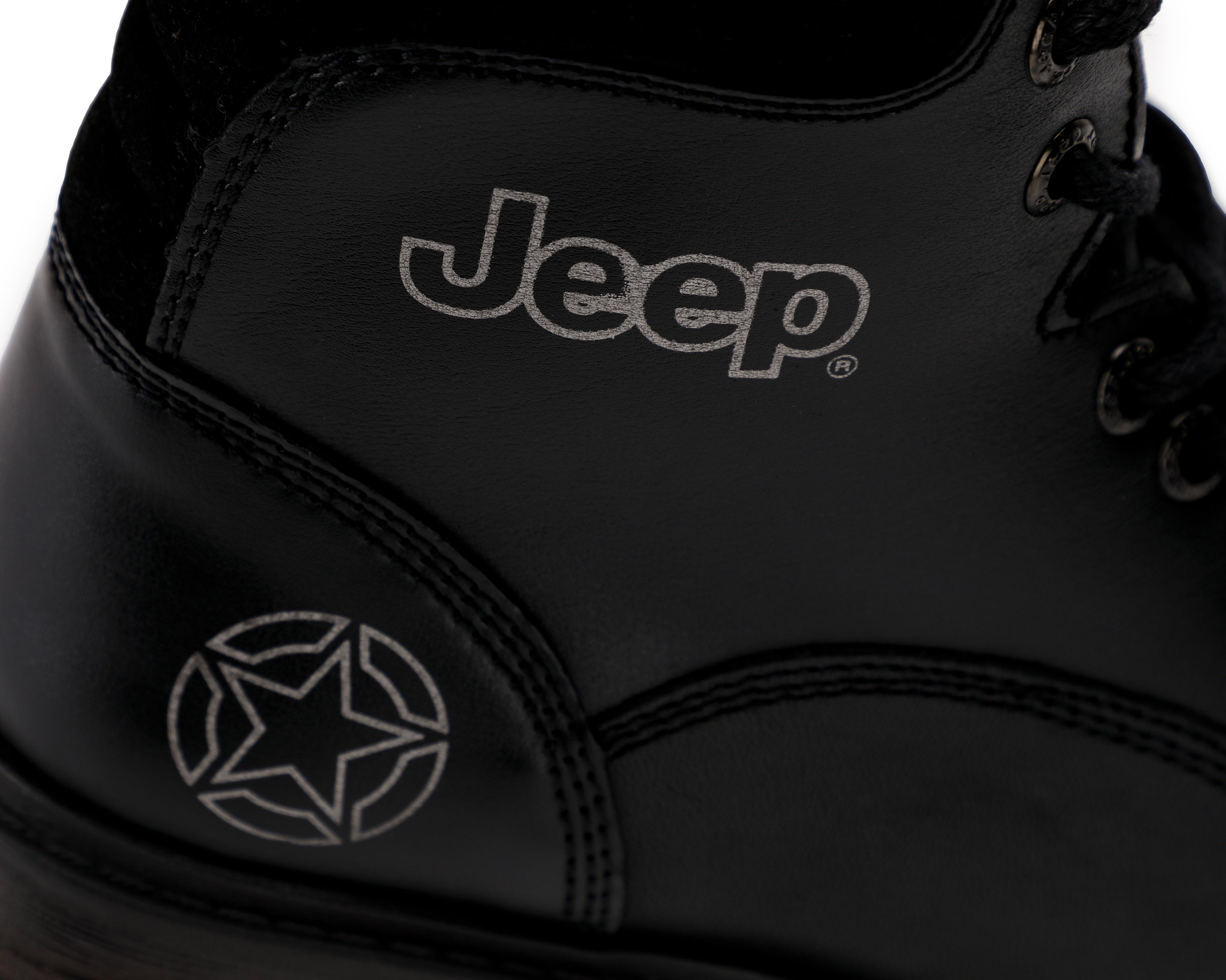 Foto 7 pulgar | Botas Casuales Jeep de Piel para Hombre