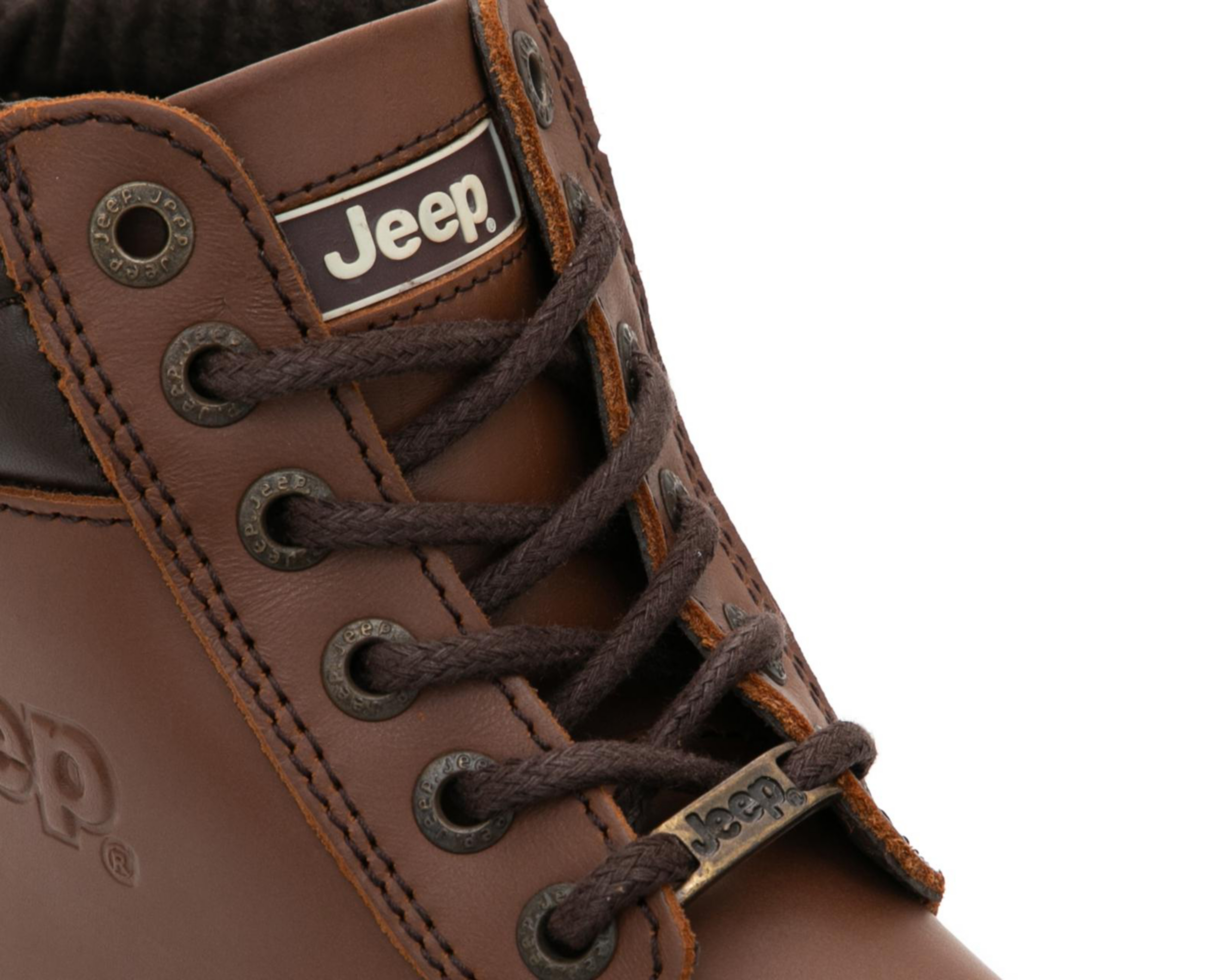 Foto 7 pulgar | Botas Casuales Jeep de Piel para Hombre