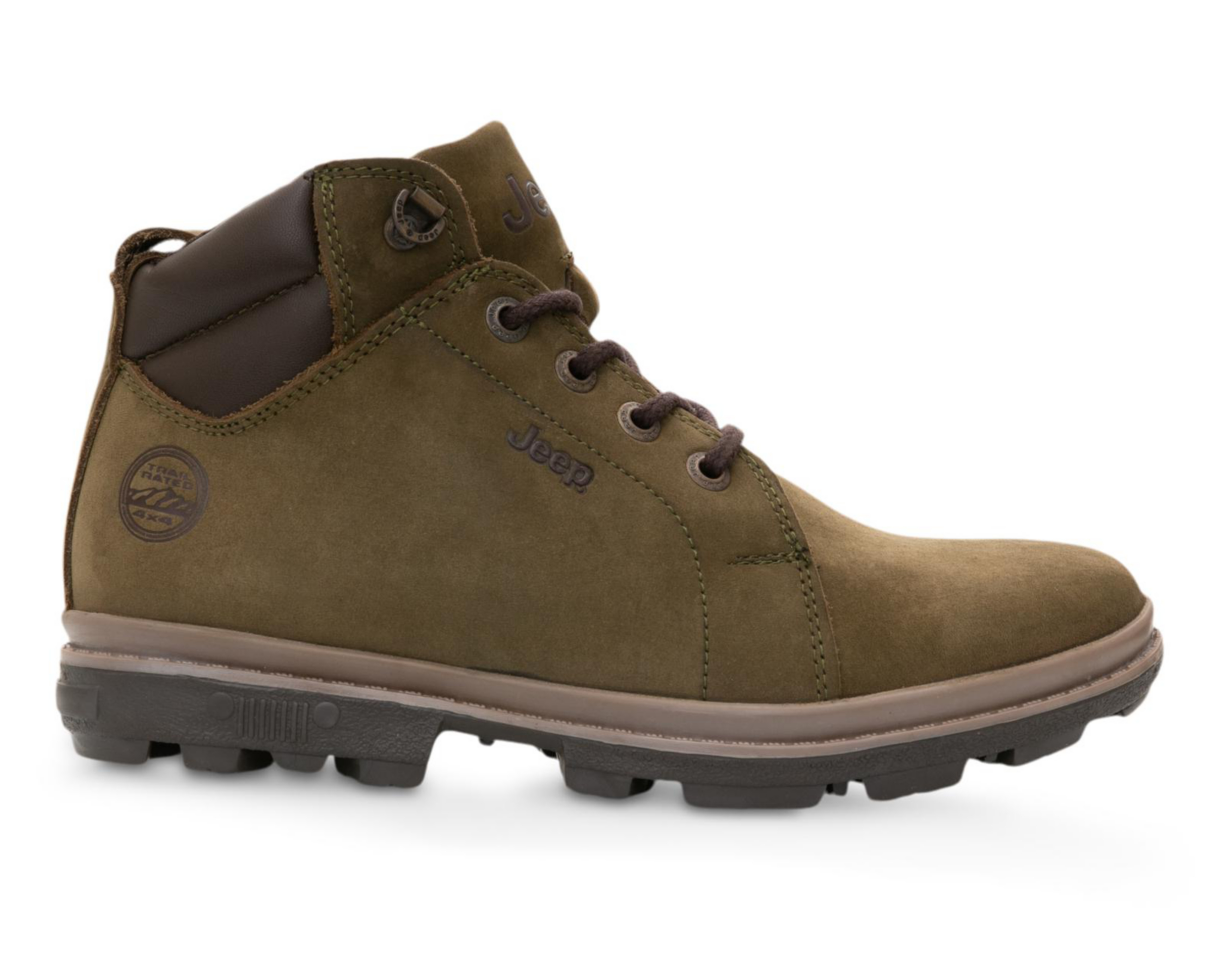 Foto 3 pulgar | Botas Casuales Jeep de Piel para Hombre