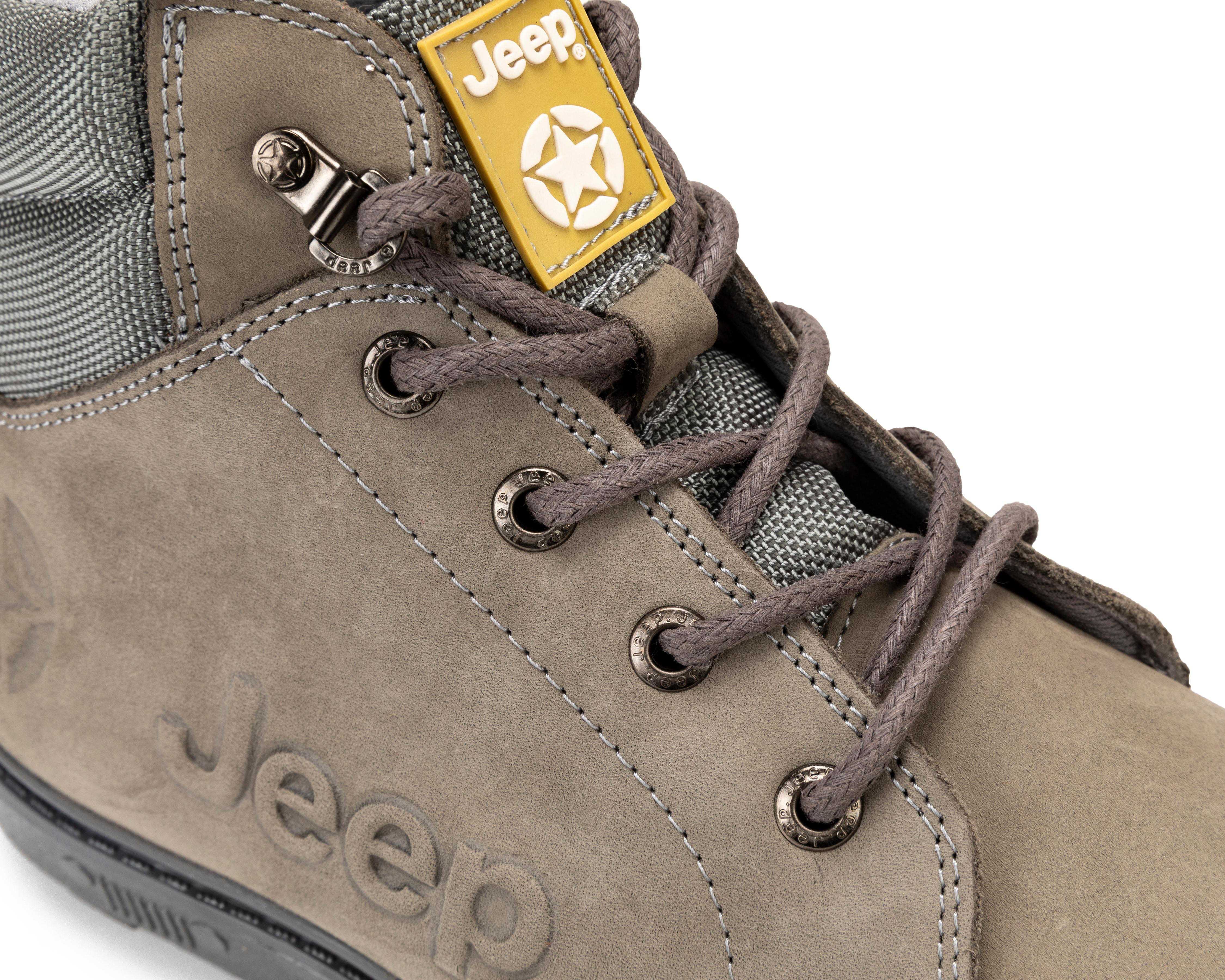 Foto 7 pulgar | Botas Casuales Jeep de Piel para Hombre