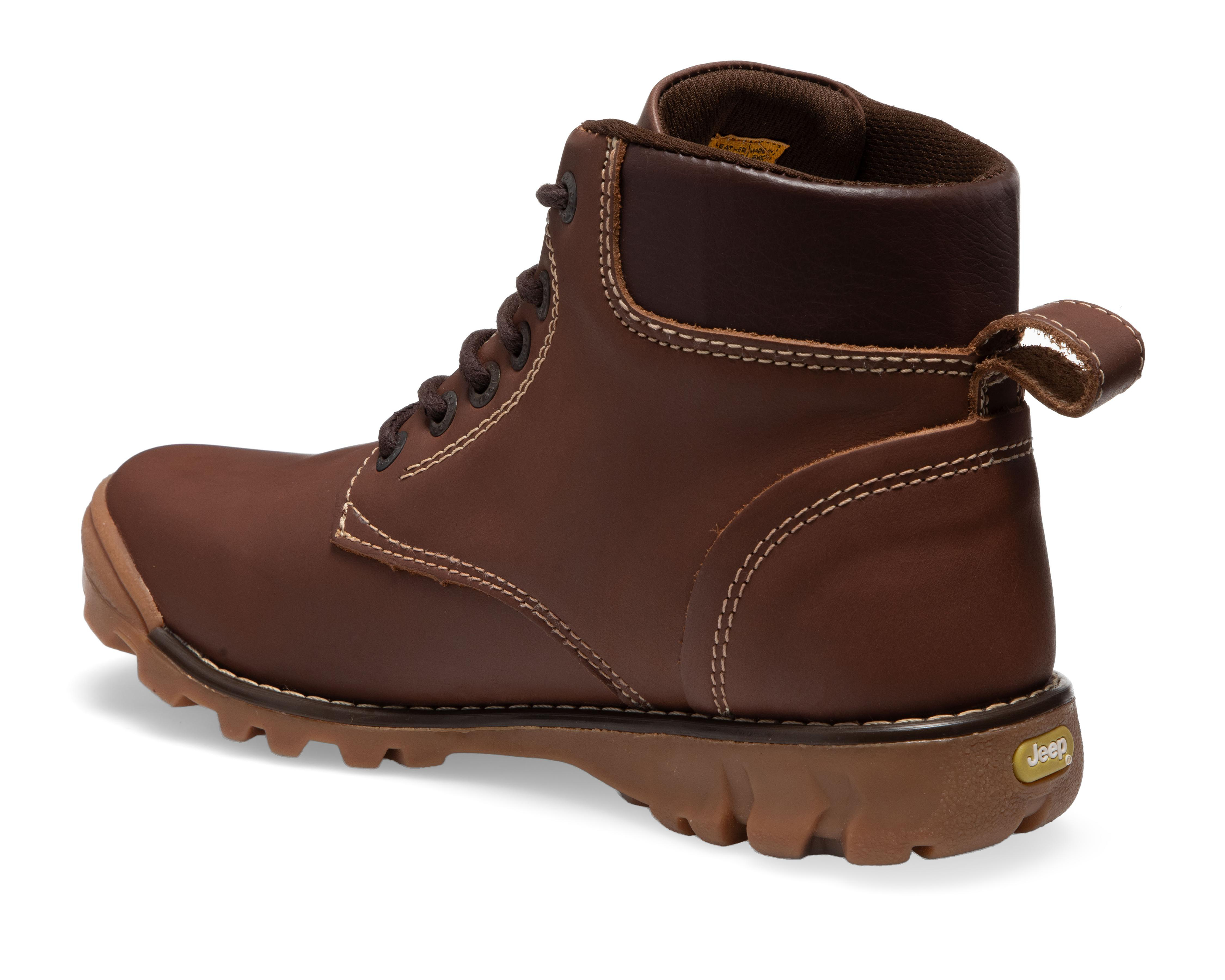 Foto 4 pulgar | Botas Casuales Jeep de Piel para Hombre