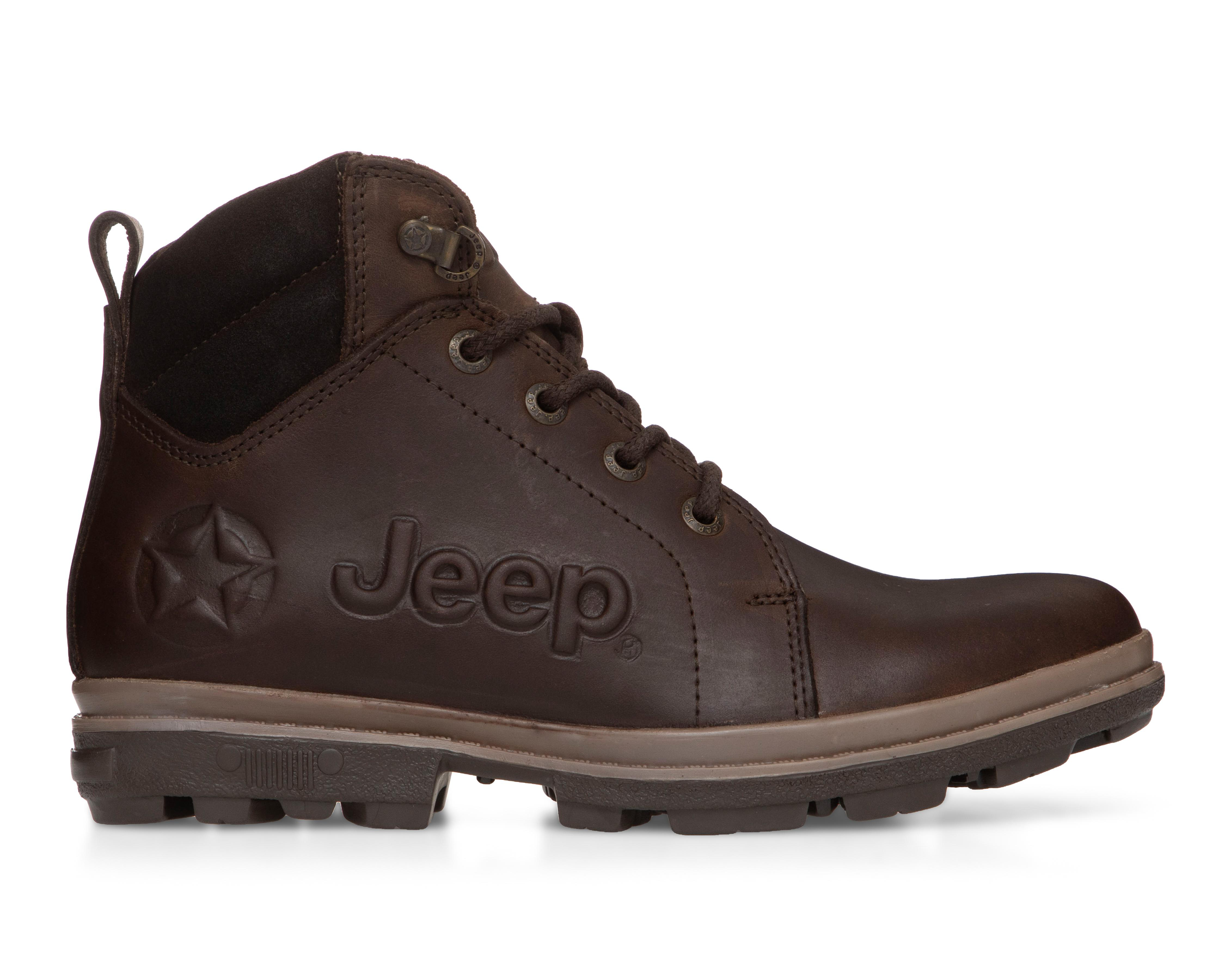 Foto 3 pulgar | Botas Casuales Jeep de Piel ara Hombre