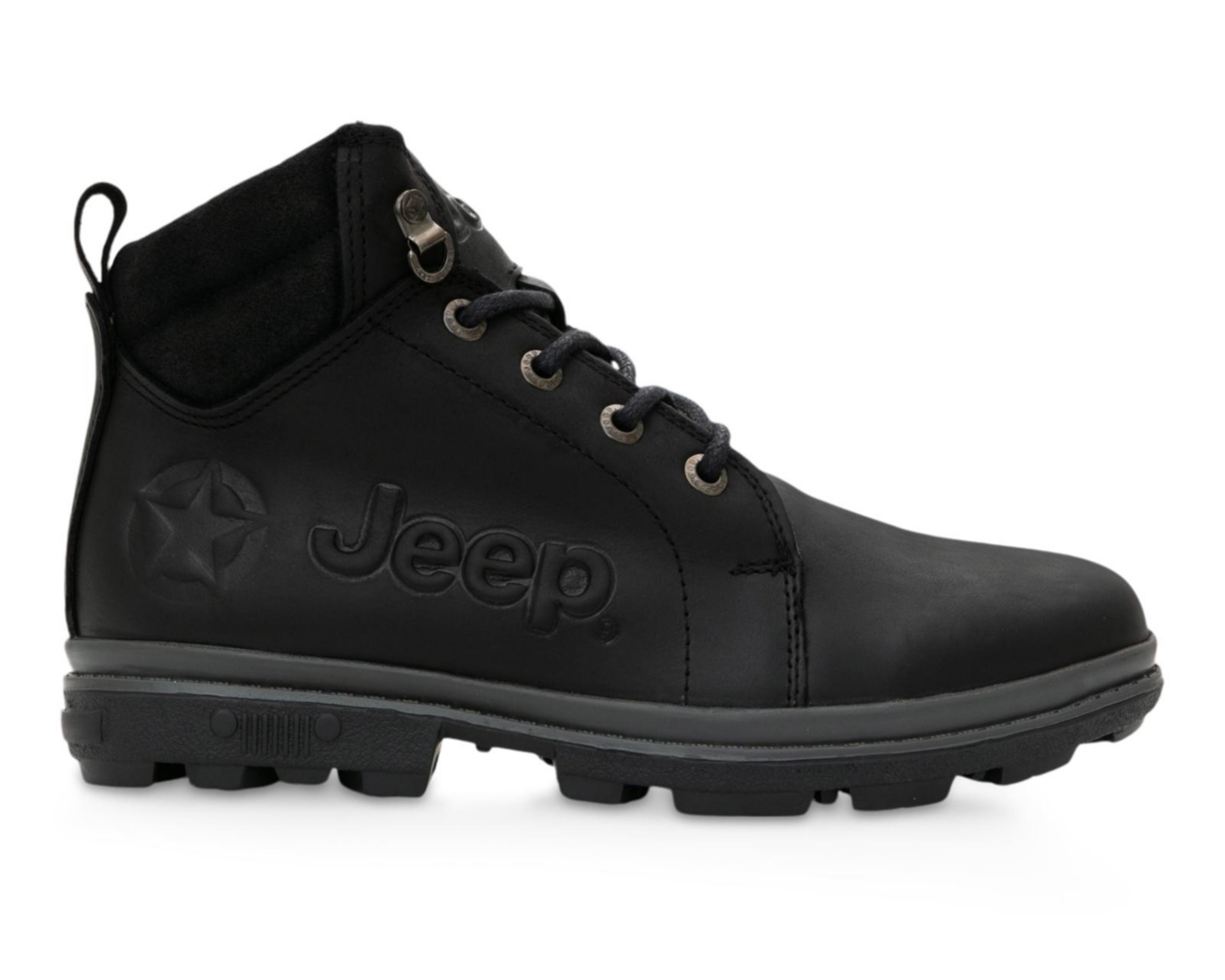 Foto 3 pulgar | Botas Casuales Jeep de Piel para Hombre