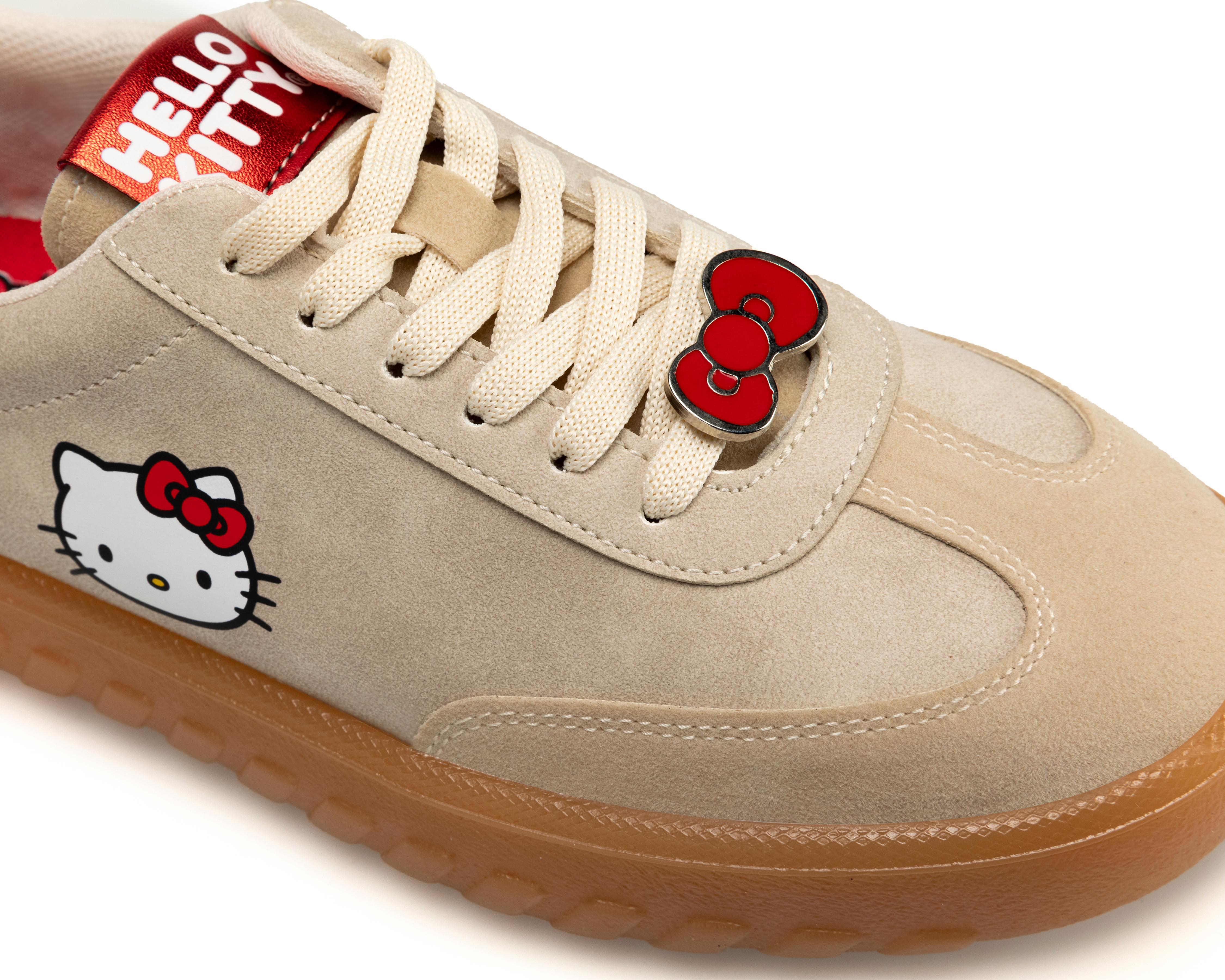 Foto 7 pulgar | Tenis Casuales Hello Kitty para Mujer