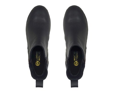 Foto 3 | Botines Confort Lobo Solo de Piel para Mujer