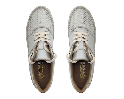 Foto 3 | Tenis Confort Lobo Solo de Piel para Mujer